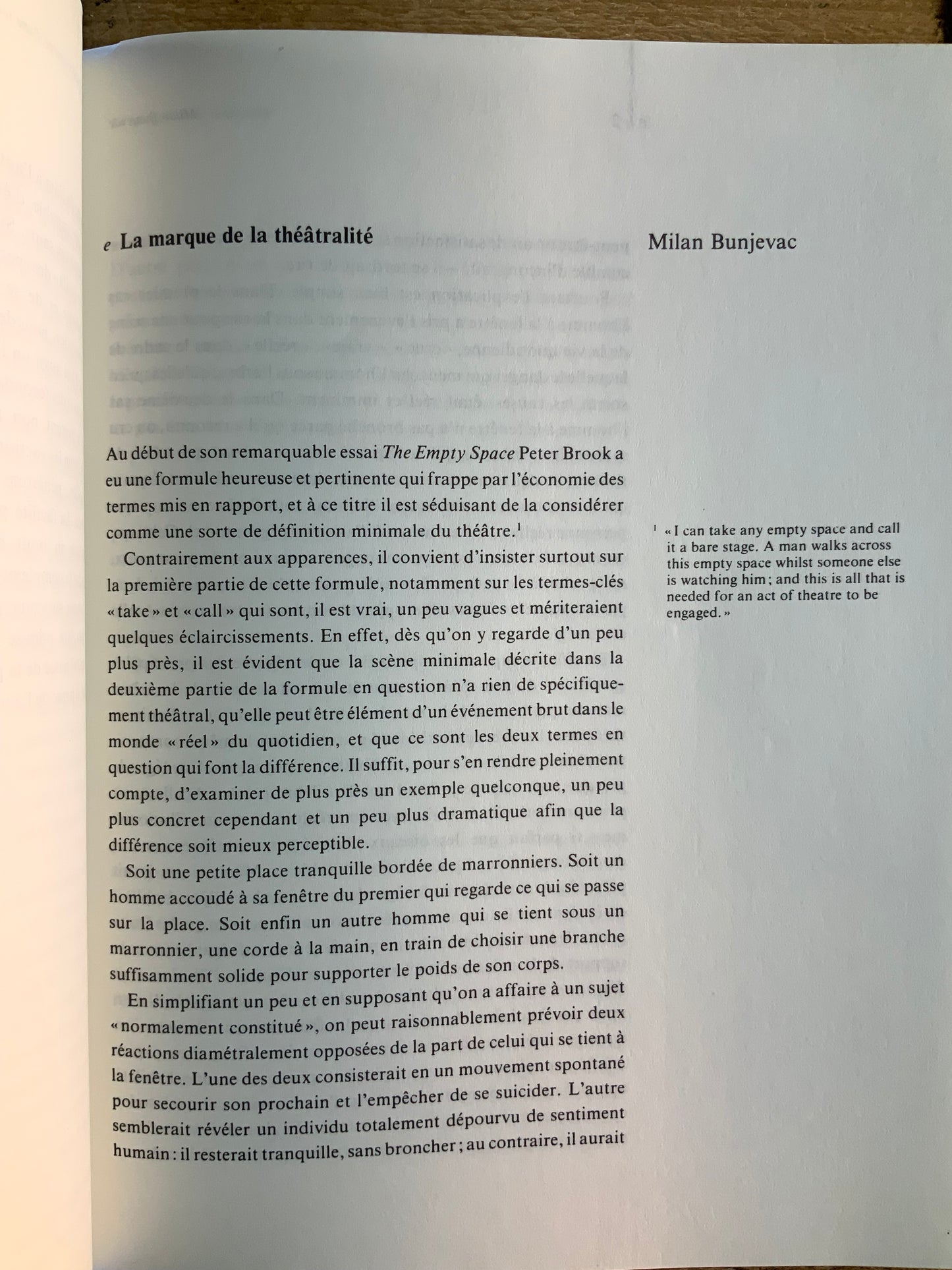 Sémiologie du spectacle : sens et culture [ Degrés - Revue de synthèse à orientation sémiologique ] - 1982 - n° 32