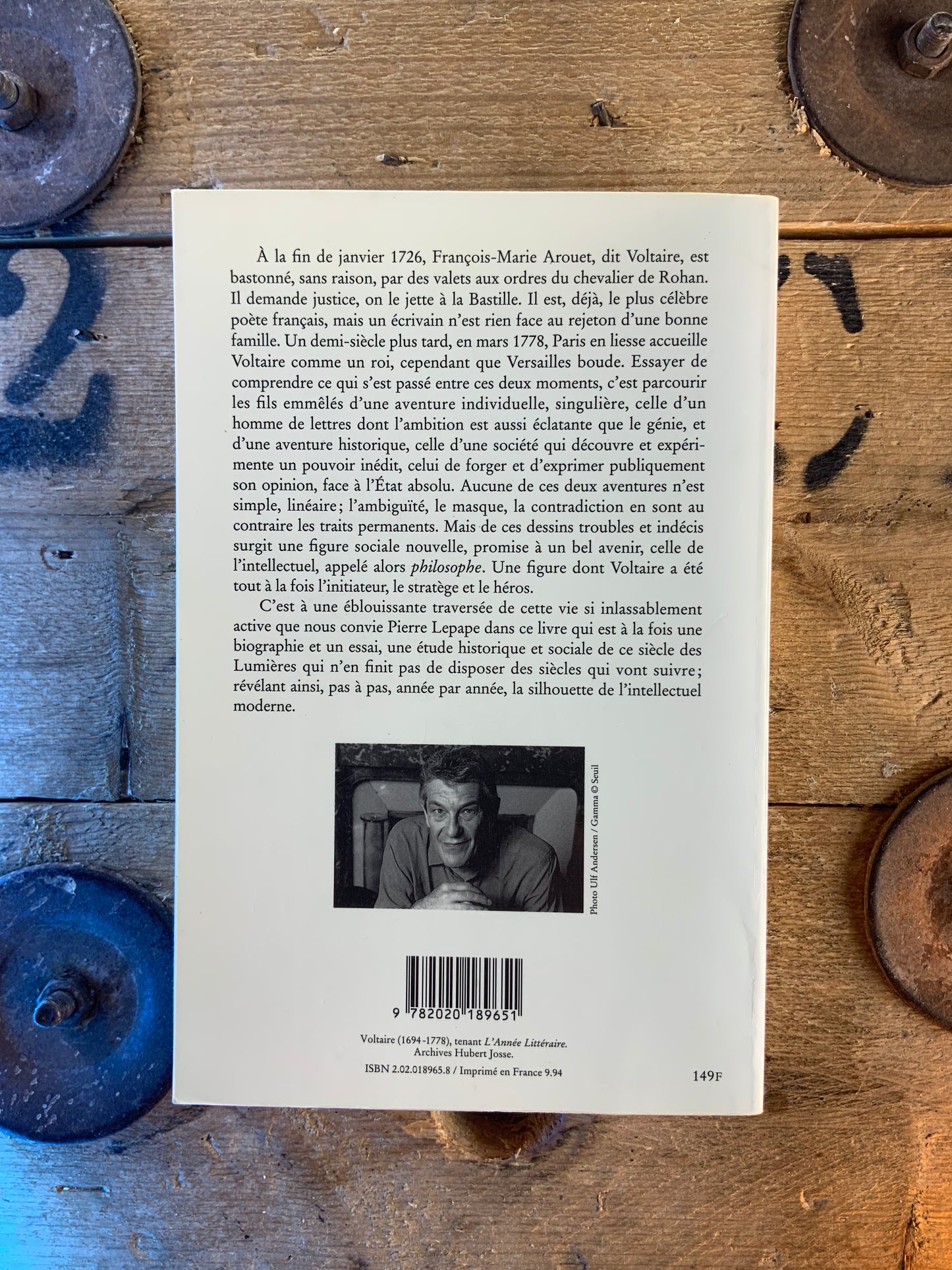 Voltaire le conquérant : naissance des intellectuels au siècle des Lumières - Pierre Lepape