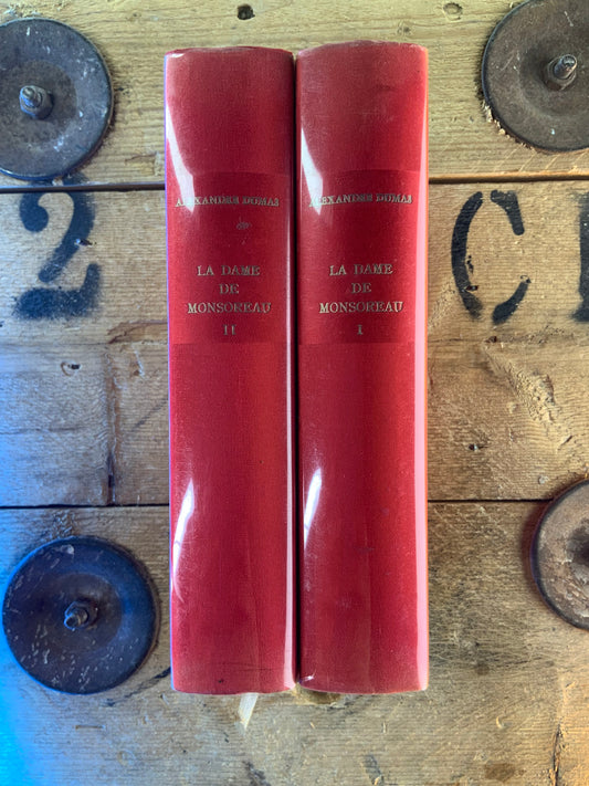La Dame de Monsoreau - Alexandre Dumas [ édition numérotée - Nº 3119 ] - en 2 volumes