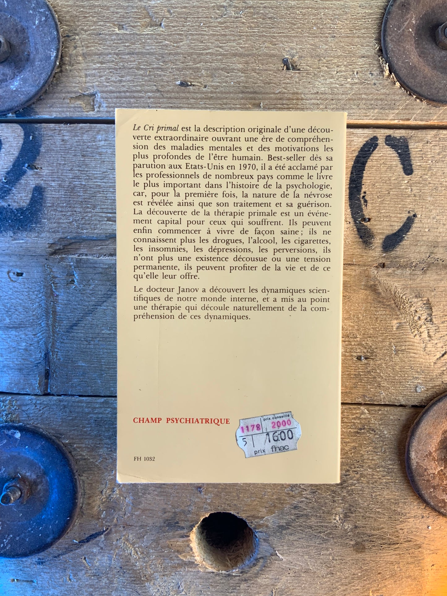Le cri primal - Dr Janov