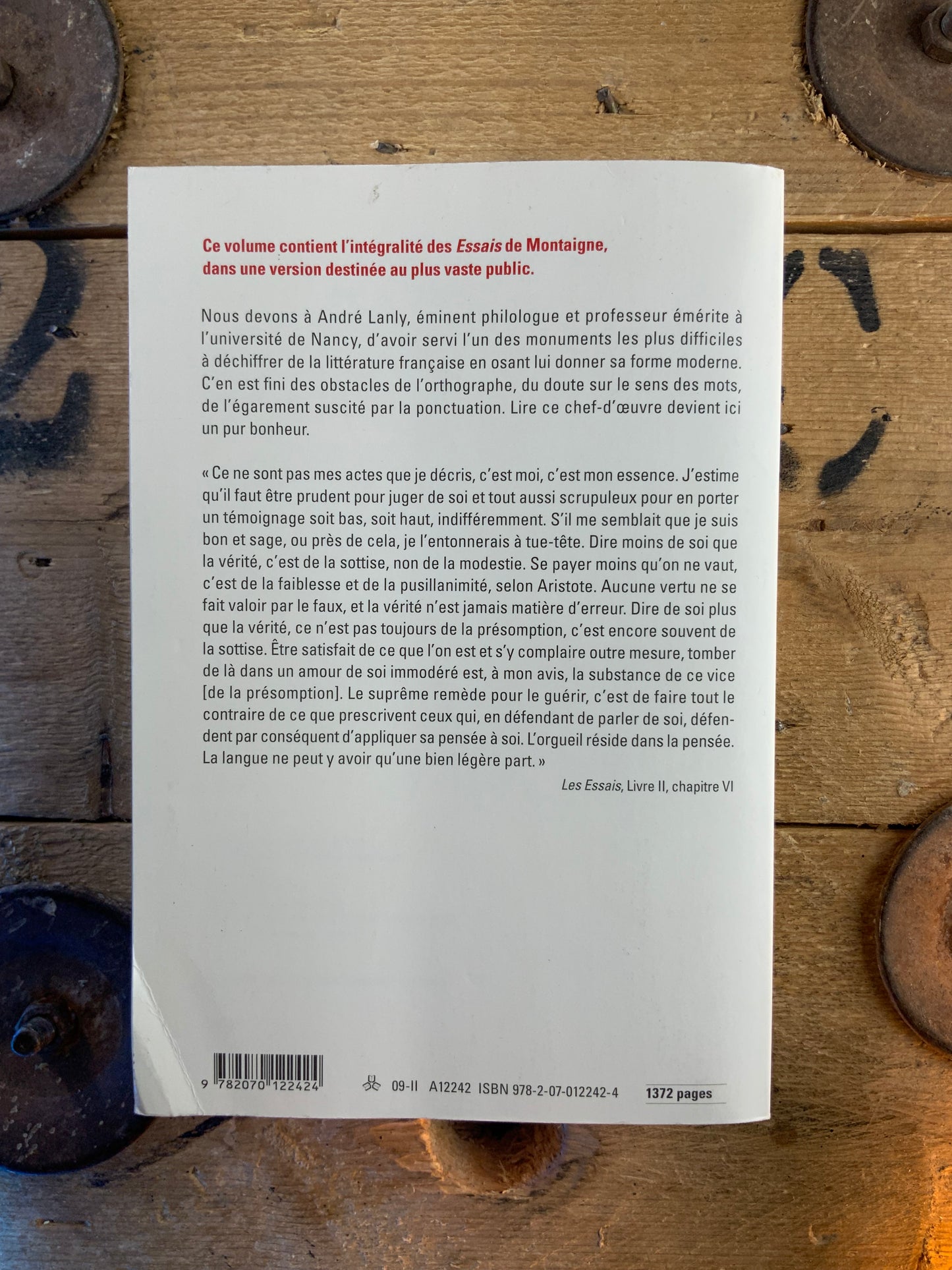 Les Essais - Montaigne