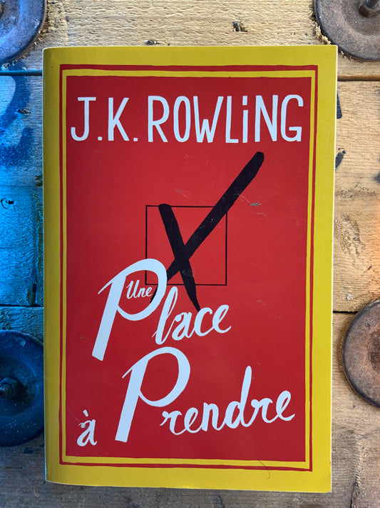 Une place à prendre - J.K. Rowling