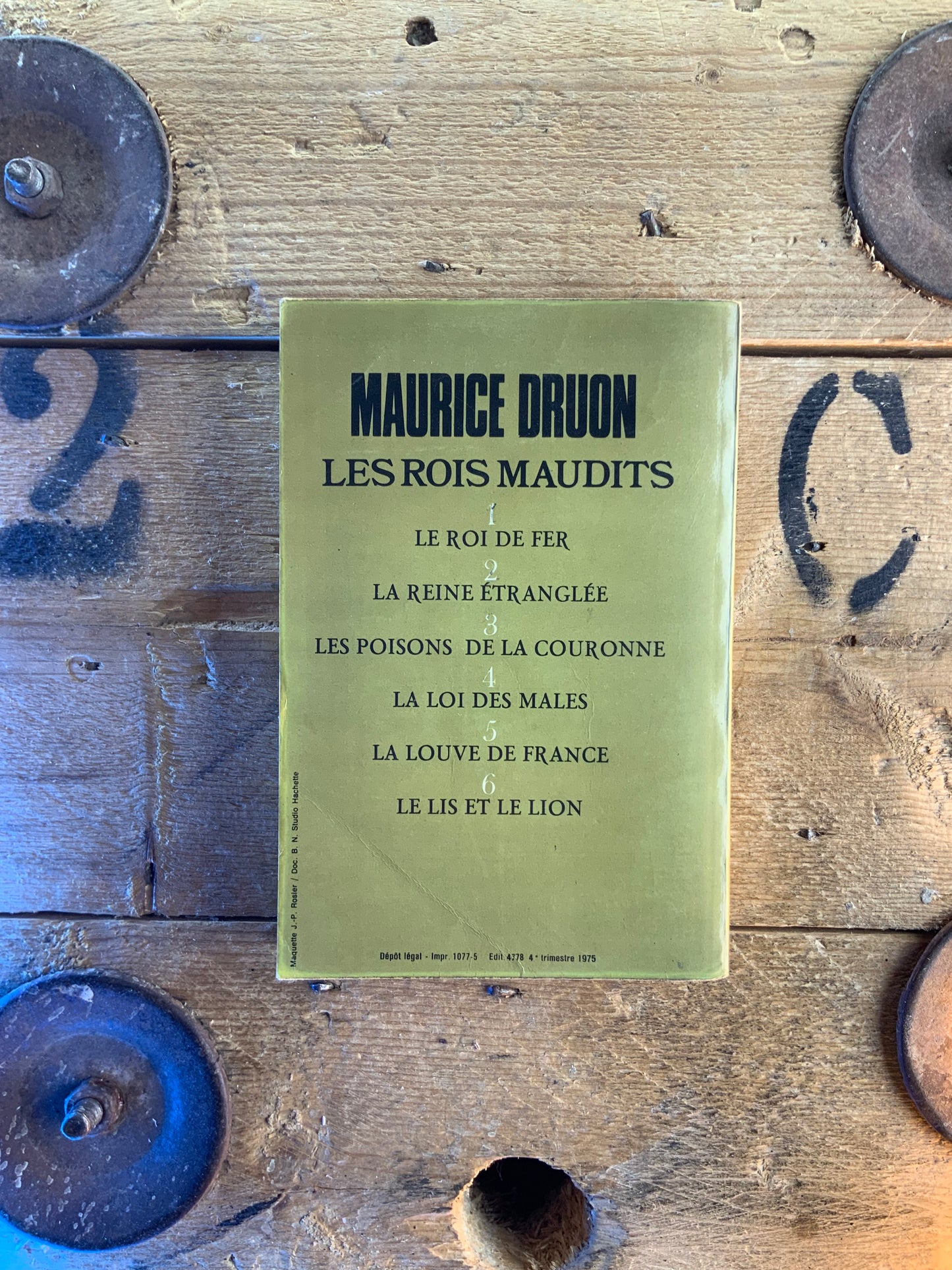 Les rois maudits : le roi de fer - Maurice Druon