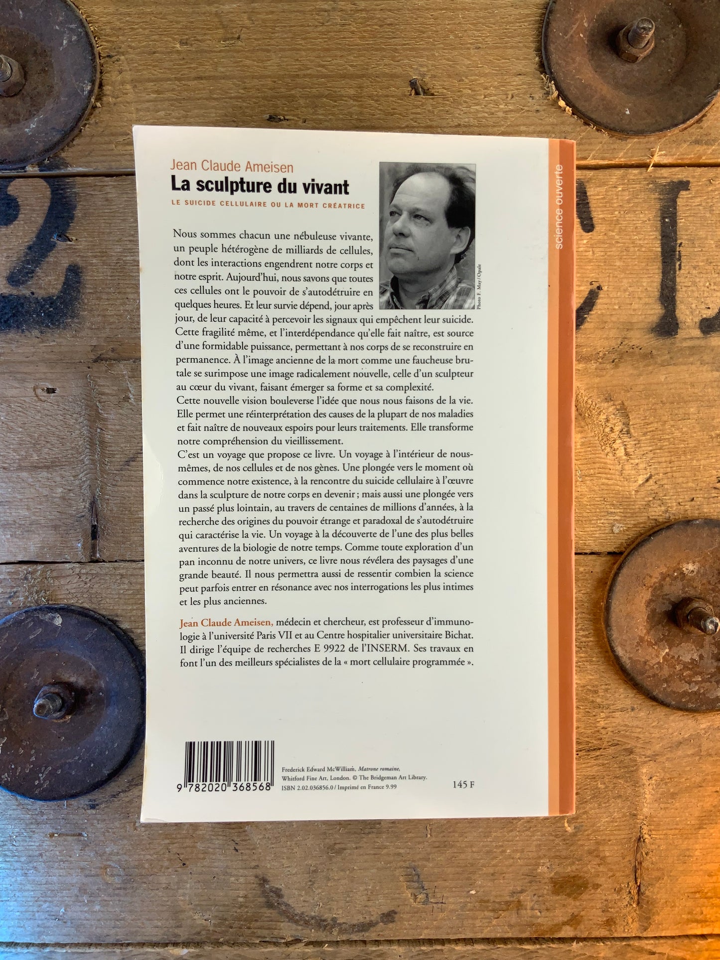 La sculpture du vivant : le suicide cellulaire ou la mort créatrice - Jean Claude Ameisen