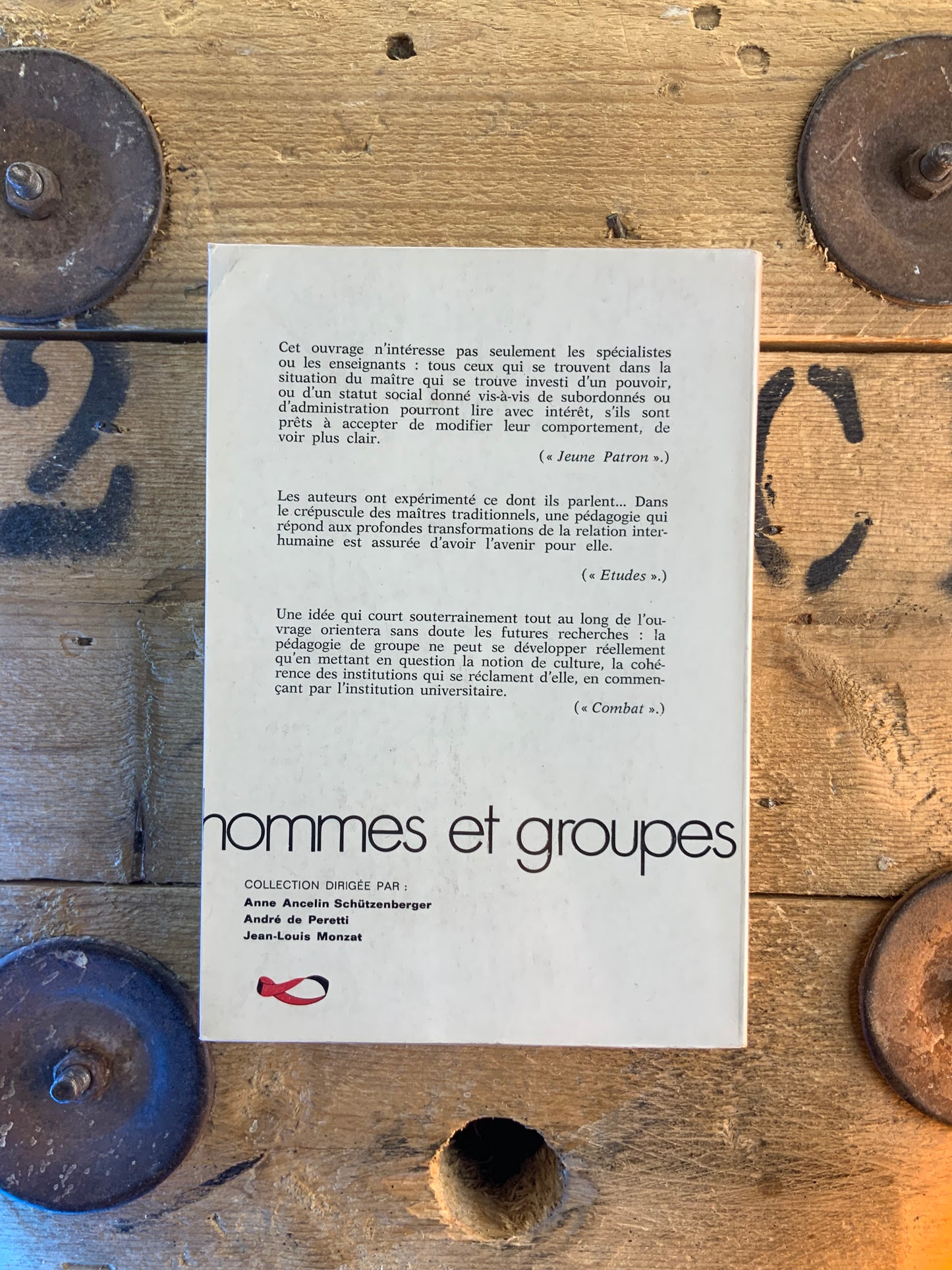 Pédagogie et psychologie des groupes