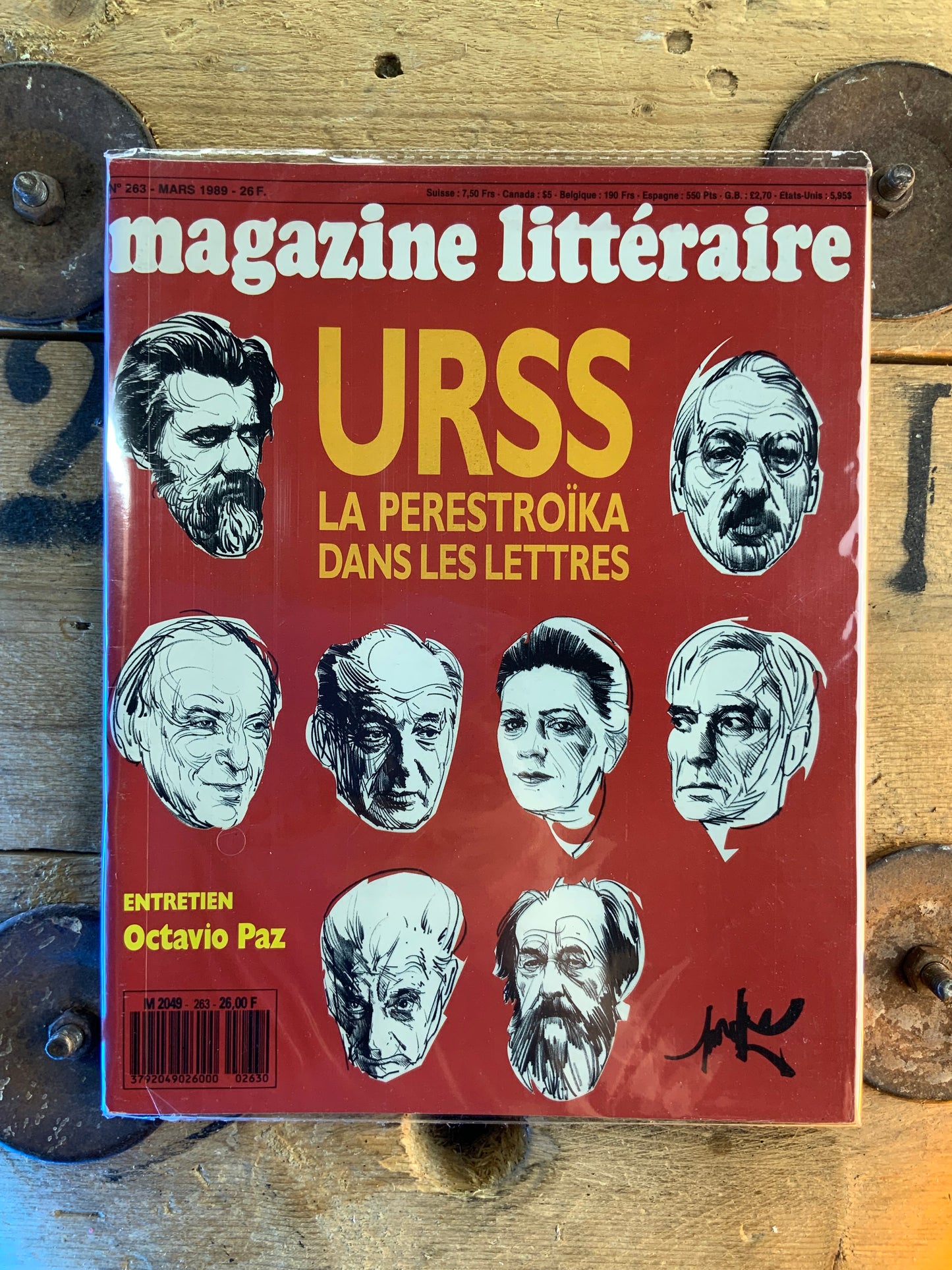 URSS la perestroïka dans les lettres [ Magazine Littéraire ]