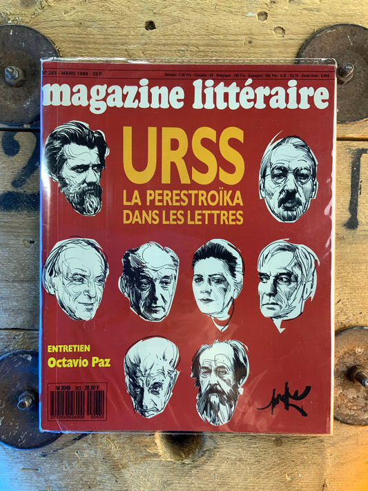 URSS la perestroïka dans les lettres [ Magazine Littéraire ]