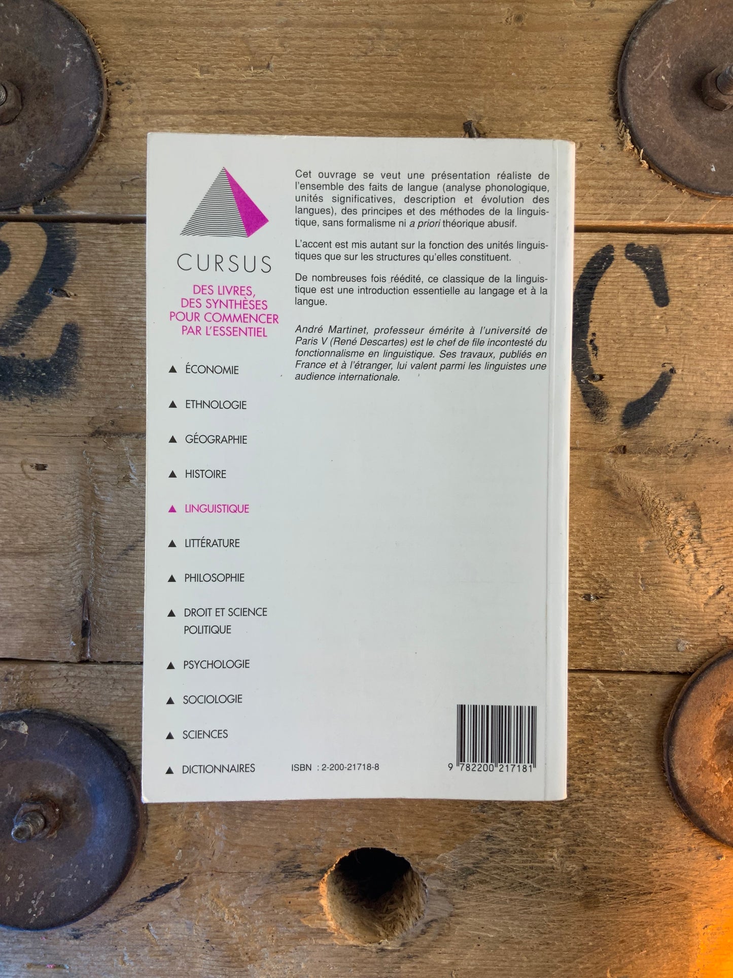 Éléments de linguistique générale - André Martinet