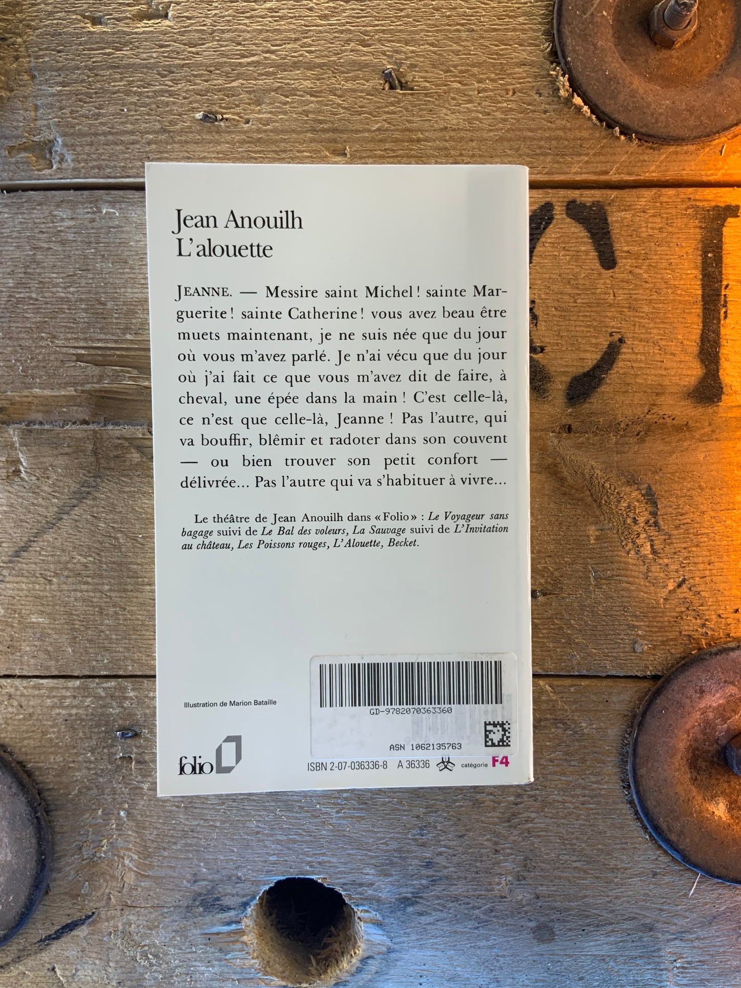 L’alouette - Jean Anouilh