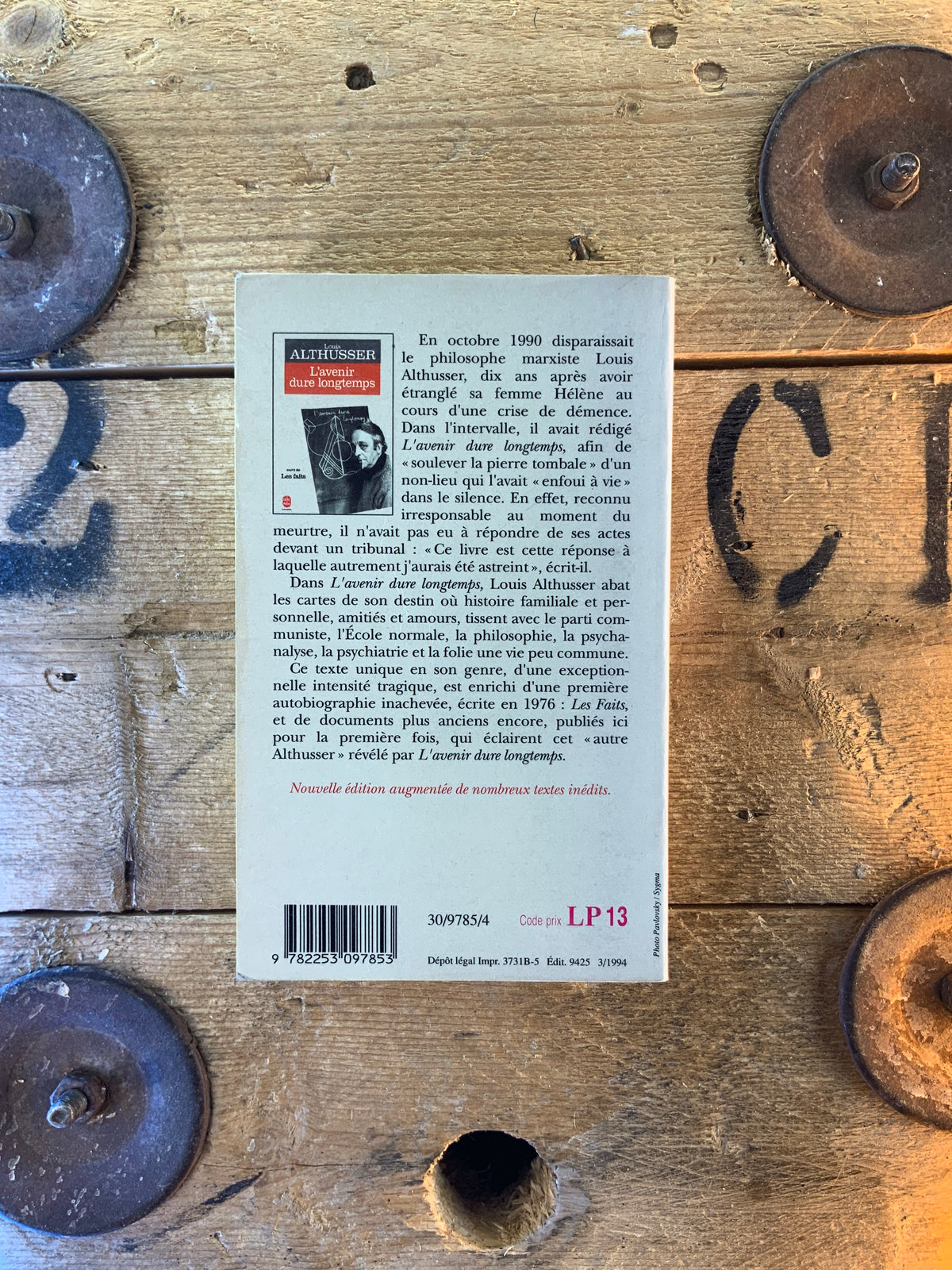 L’avenir dure longtemps - Louis Althusser