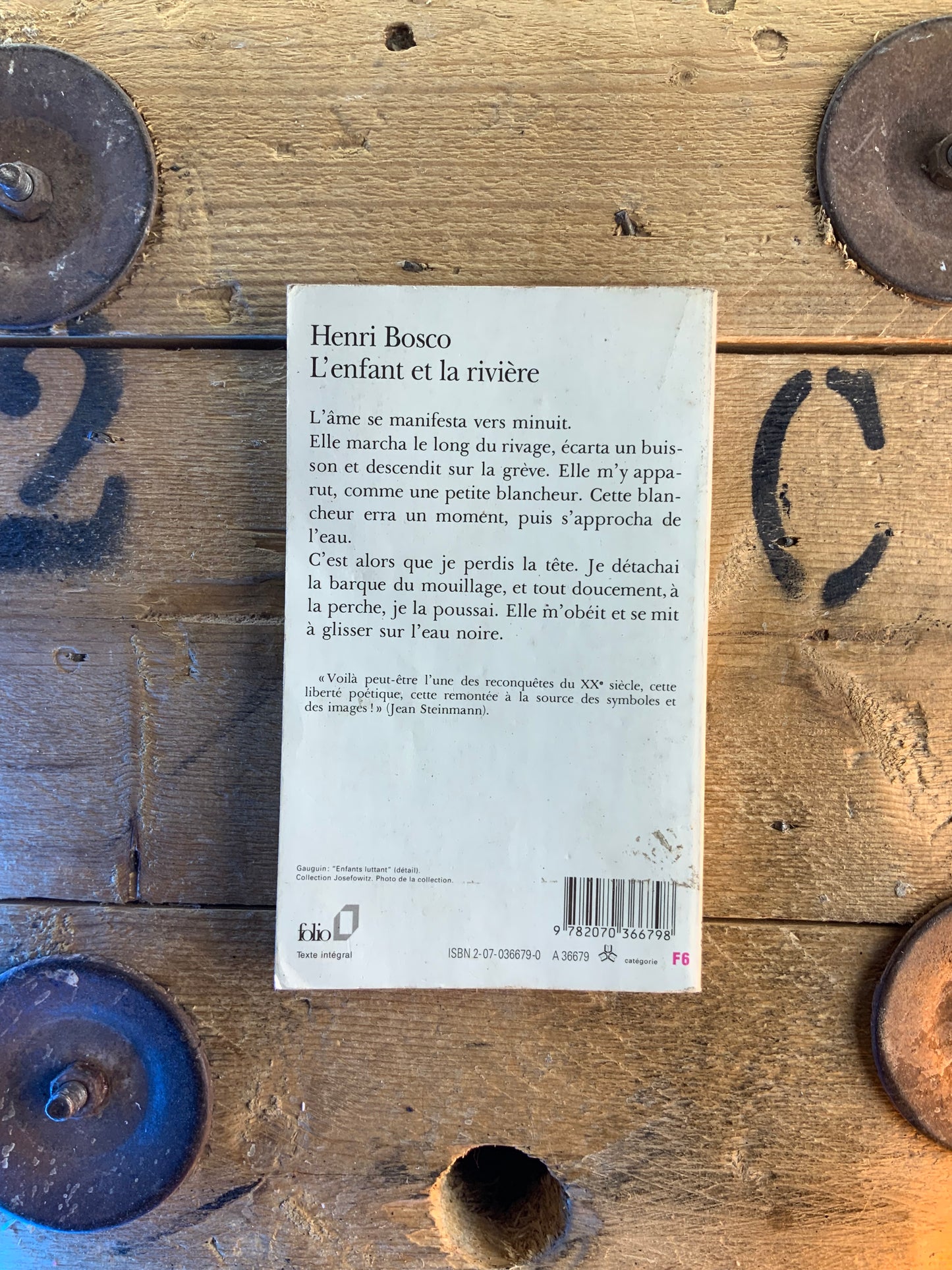 L’enfant et la rivière - Henri Bosco
