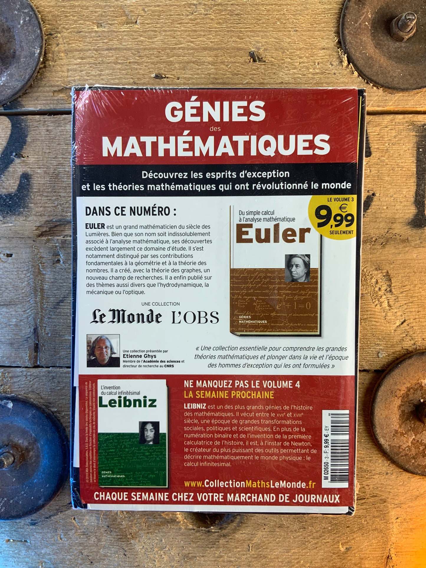 Euler : Du simple calcul à l’analyse mathématique [ COLLECTION GÉNIES MATHÉMATIQUES ]