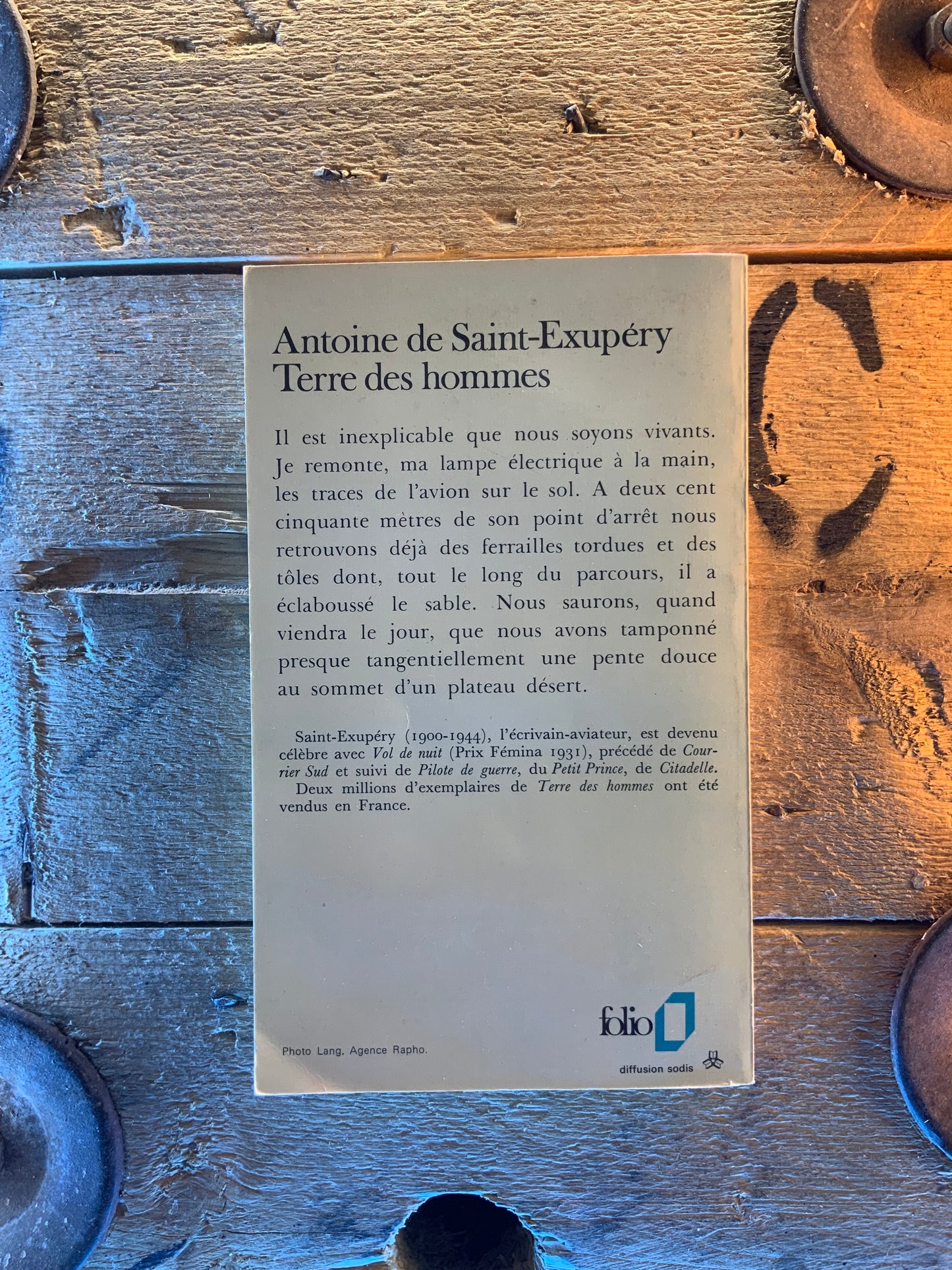 Terre des hommes - Atoine de Saint-Exupery