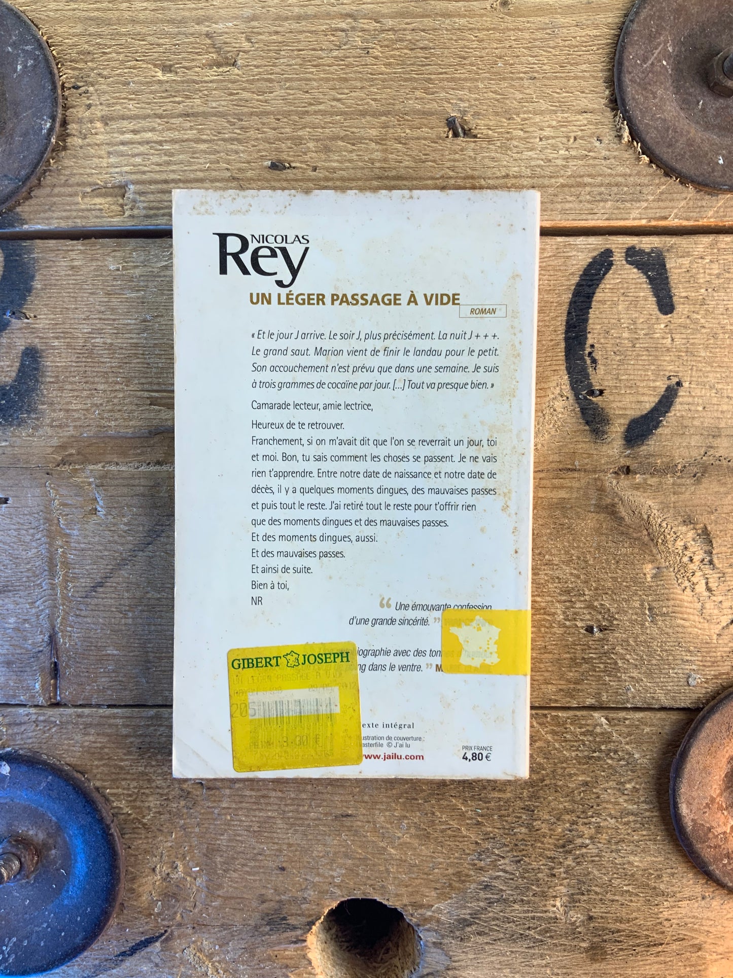 Un léger passage à vide - Nicolas Rey