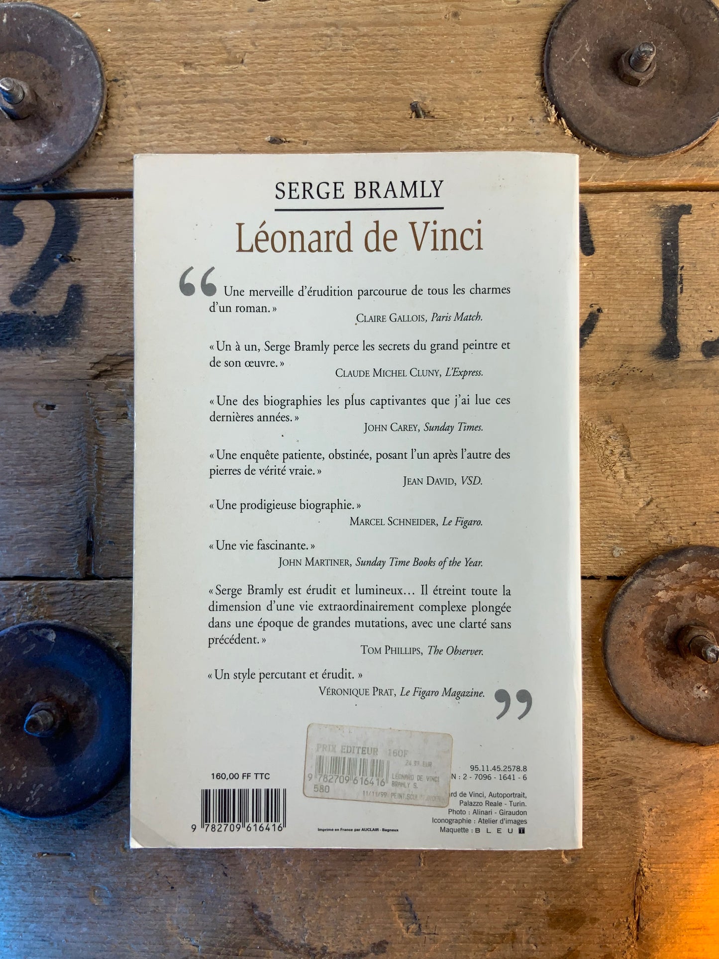 Léonard De Vinci : biographie - Serge Bramly