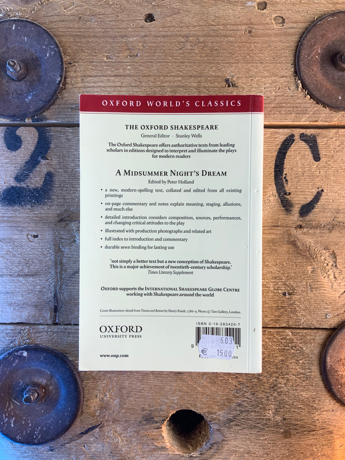 The Oxford Shakespeare : A midsummer night’s dream