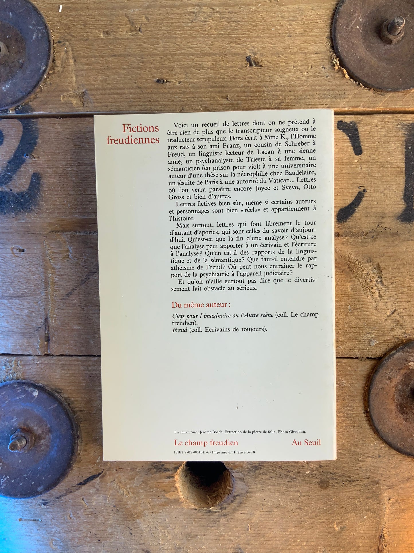 Fictions freudiennes - Octave Mannoni