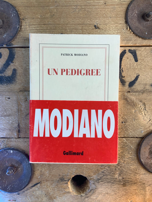 Un pedigree - Patrick Modiano