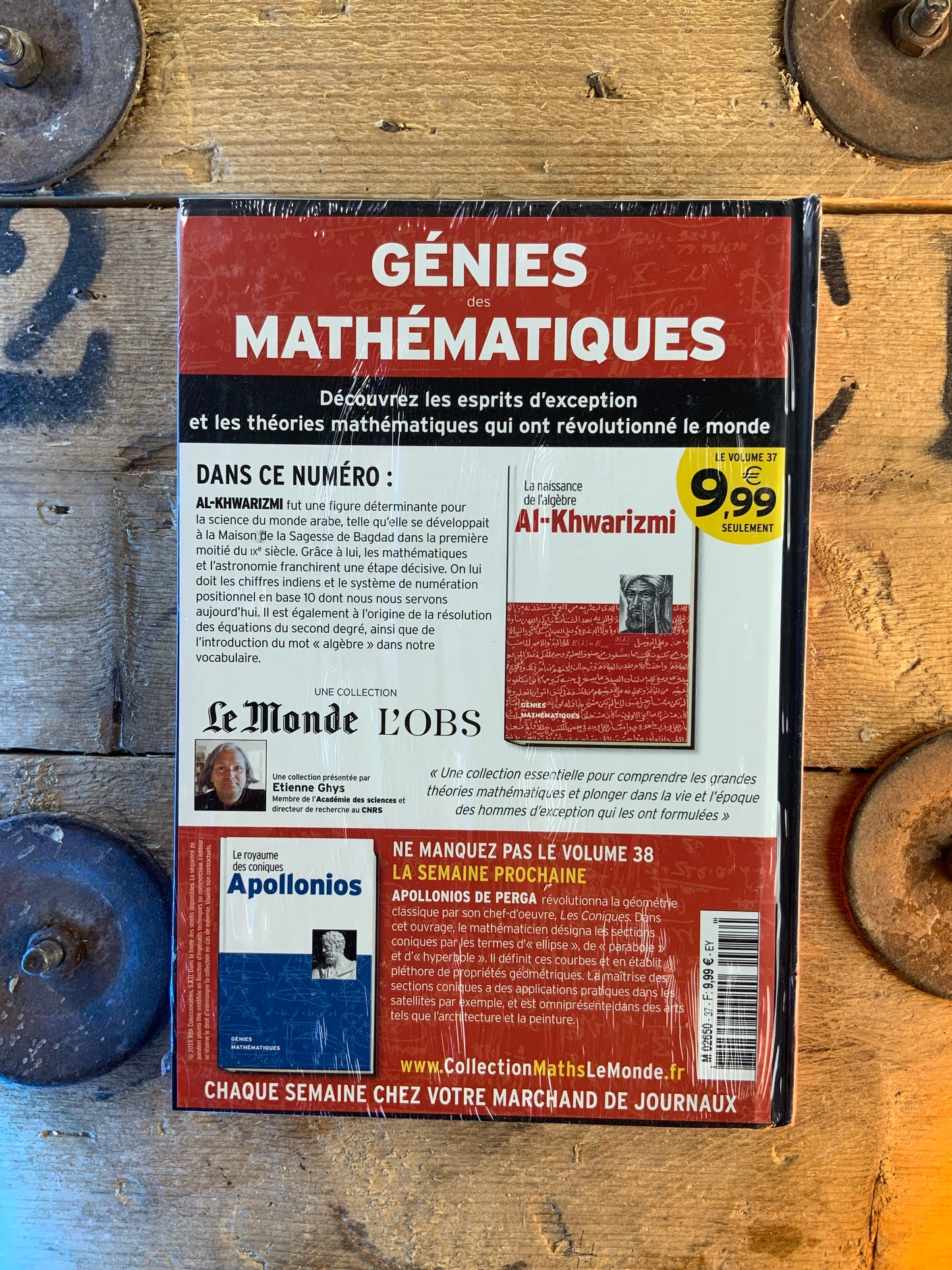 Al-Khawarizmi : La naissance de l’algèbre [ COLLECTION GÉNIES MATHÉMATIQUES ]