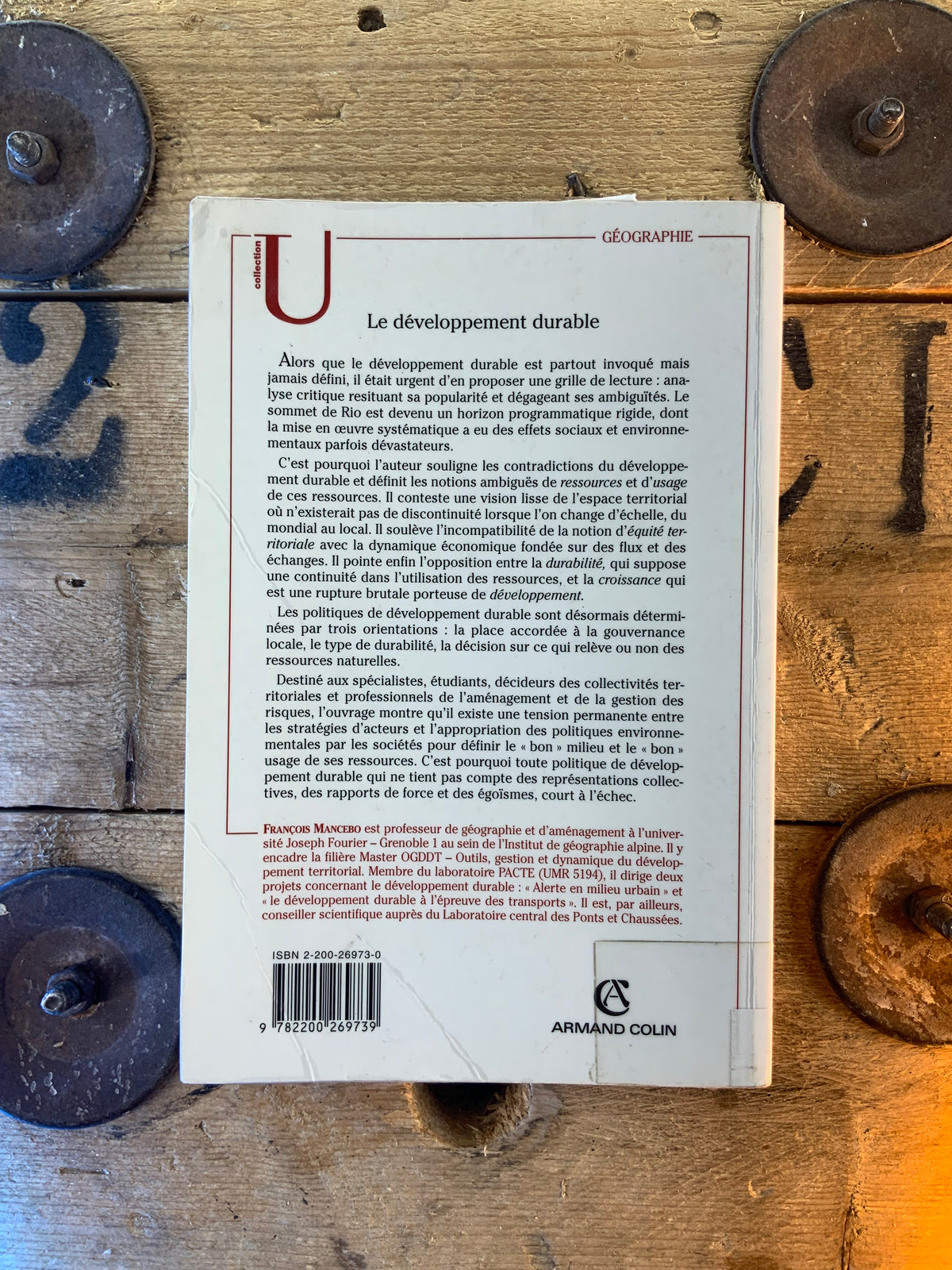 Le développement durable - François Macebo