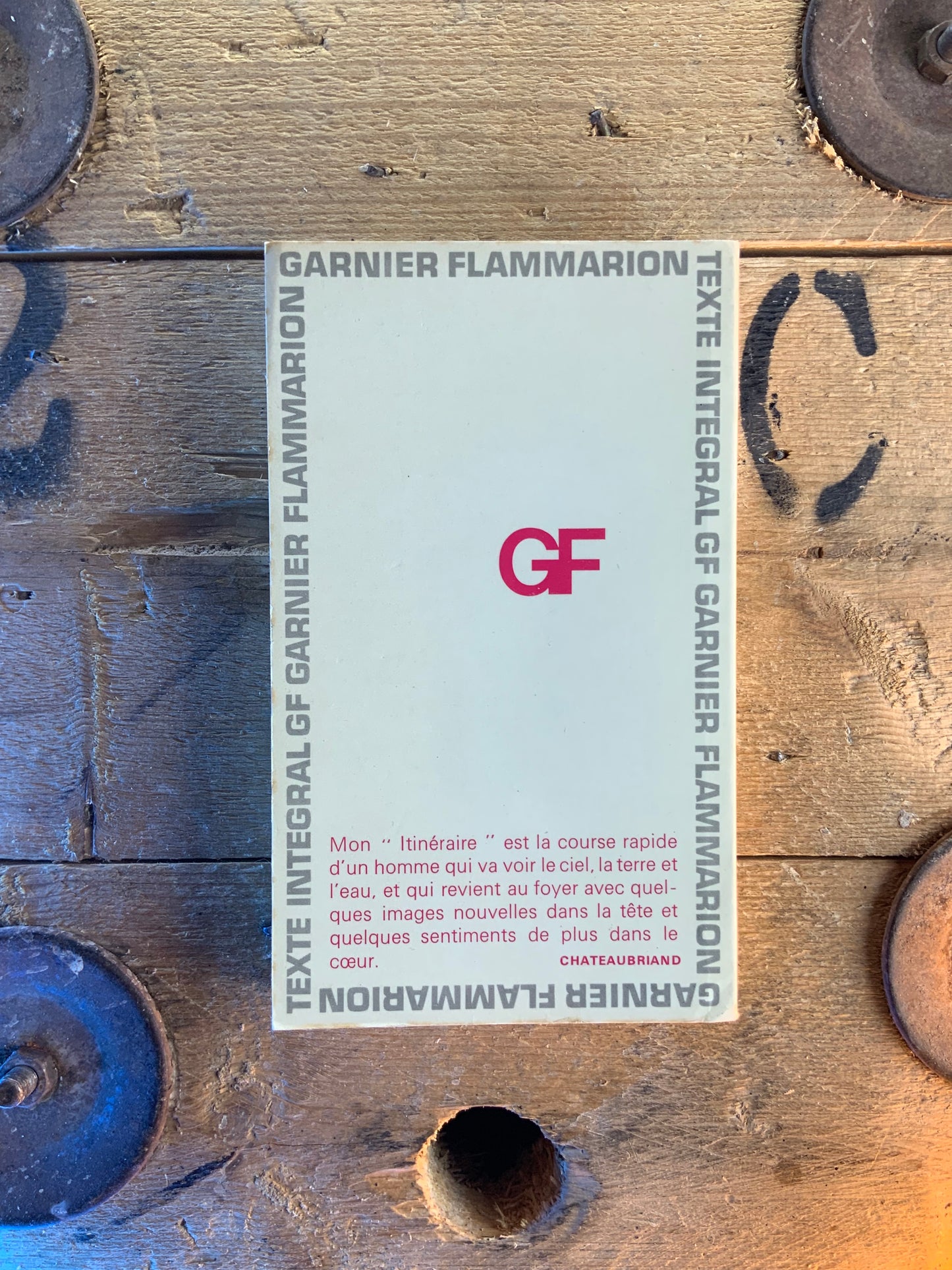 Itinéraire de Paris et Jérusalem - Chateaubriand