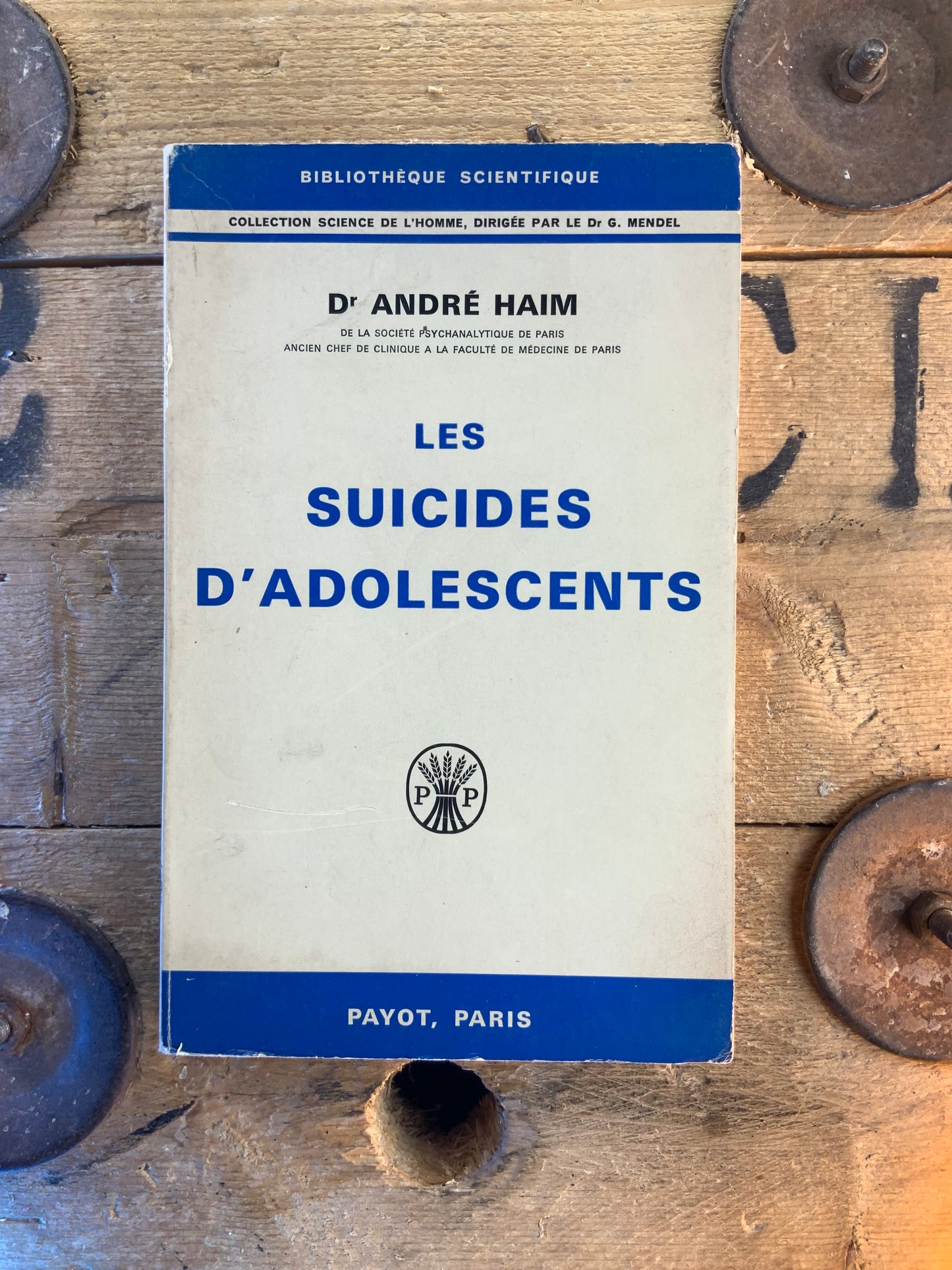 Les suicides d’adolescents - Dr André Haim