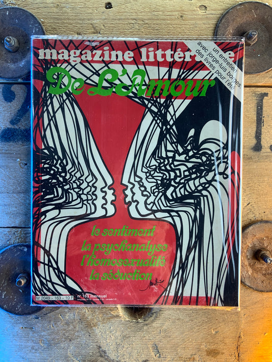 De l’amour : le sentiment , la psychanalyse , l’homosexualité , la séduction [ Magazine Littéraire ]