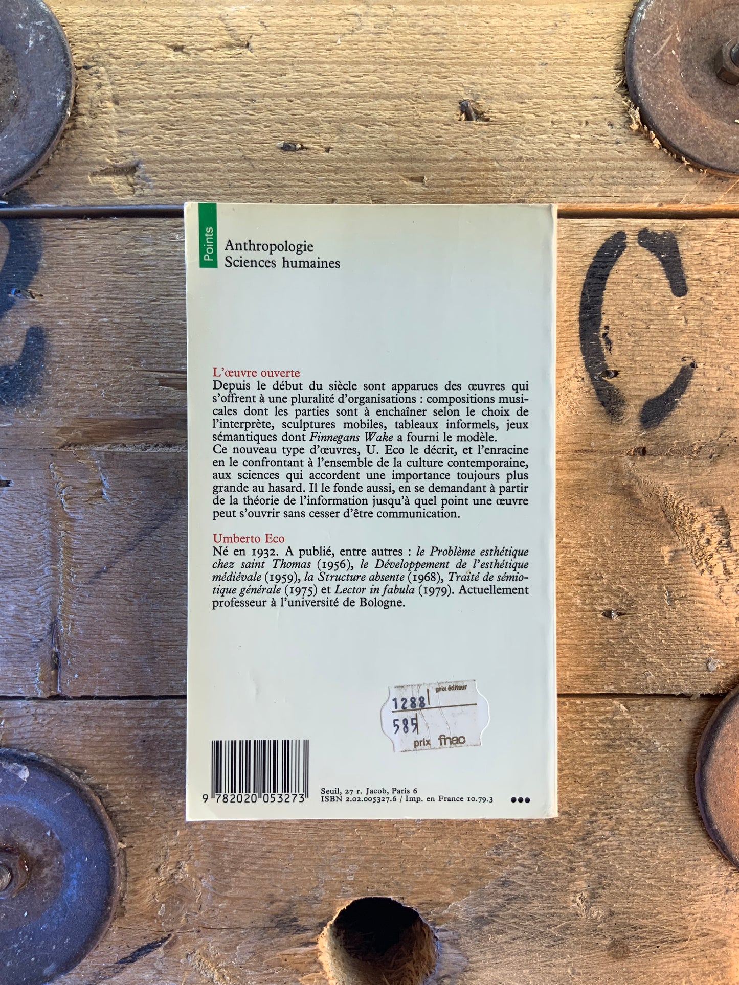 L’œuvre ouverte - Umberto Eco