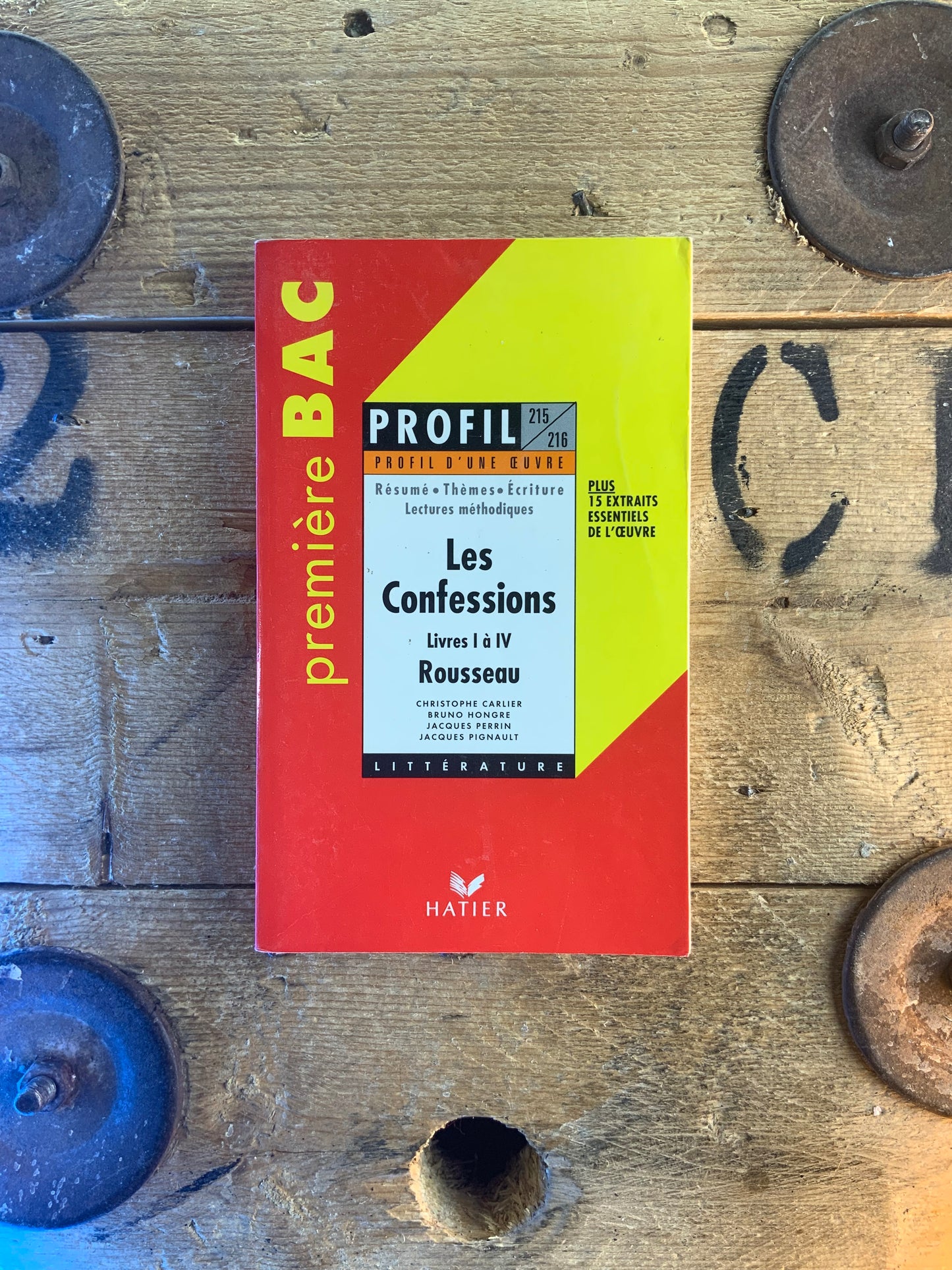 Les Confessions : livres I à IV - Rousseau