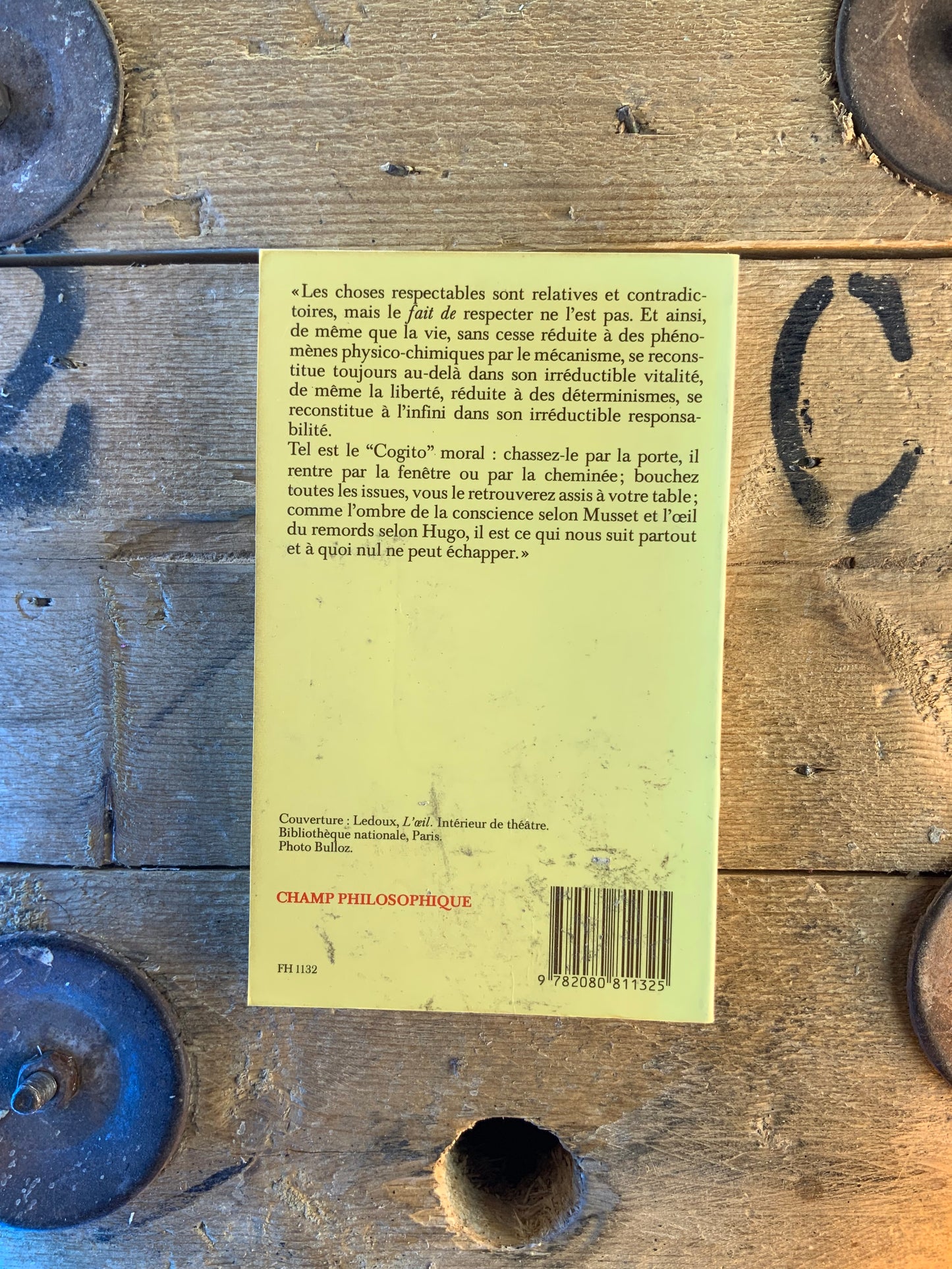 Le sérieux de l’intention - Jankélévitch