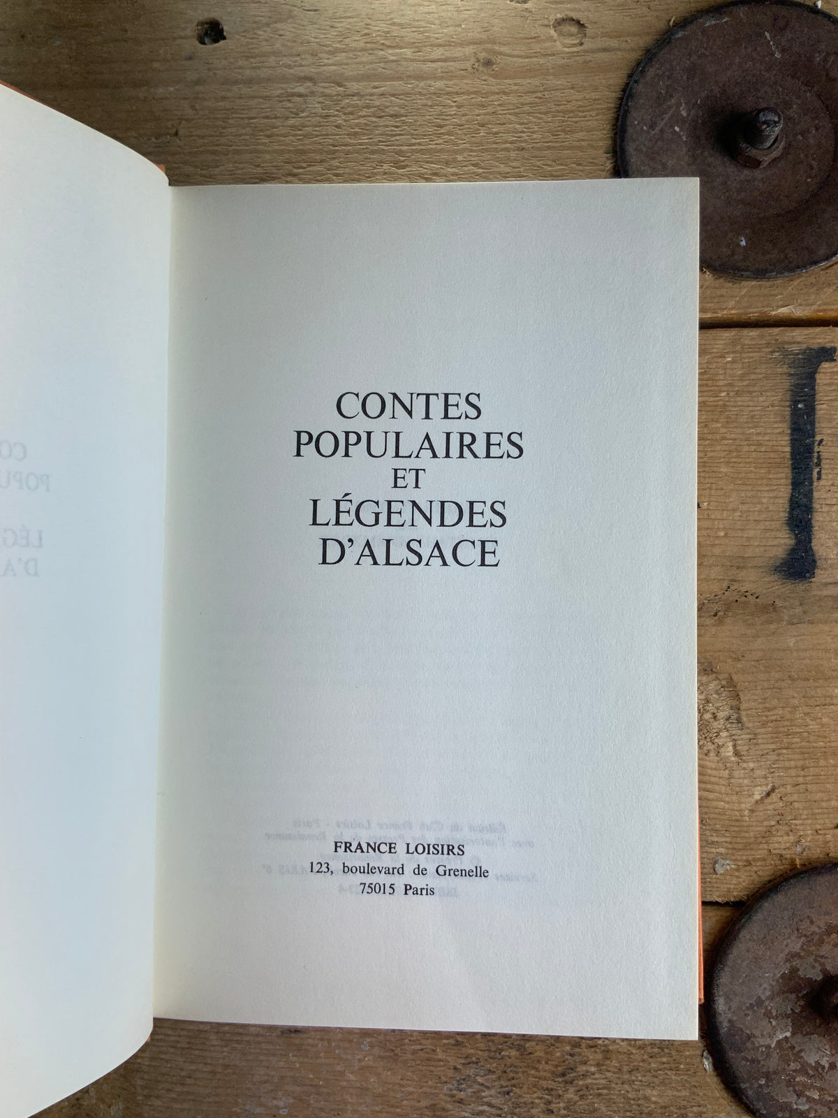 Contes populaires et légendes d’Alsace