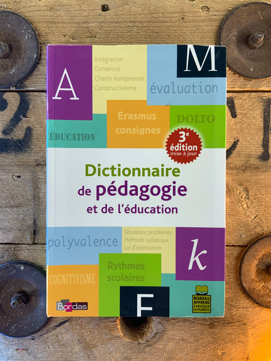 Dictionnaire de pédagogie et de l’éducation