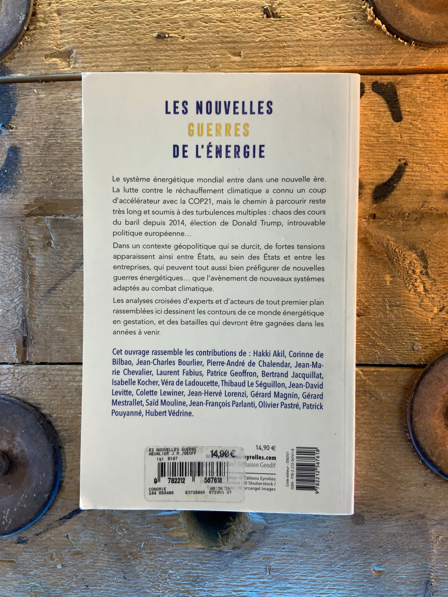 Les nouvelles guerres de l’énergie - Jean-Marie Chevalier et Patrice Geoffron