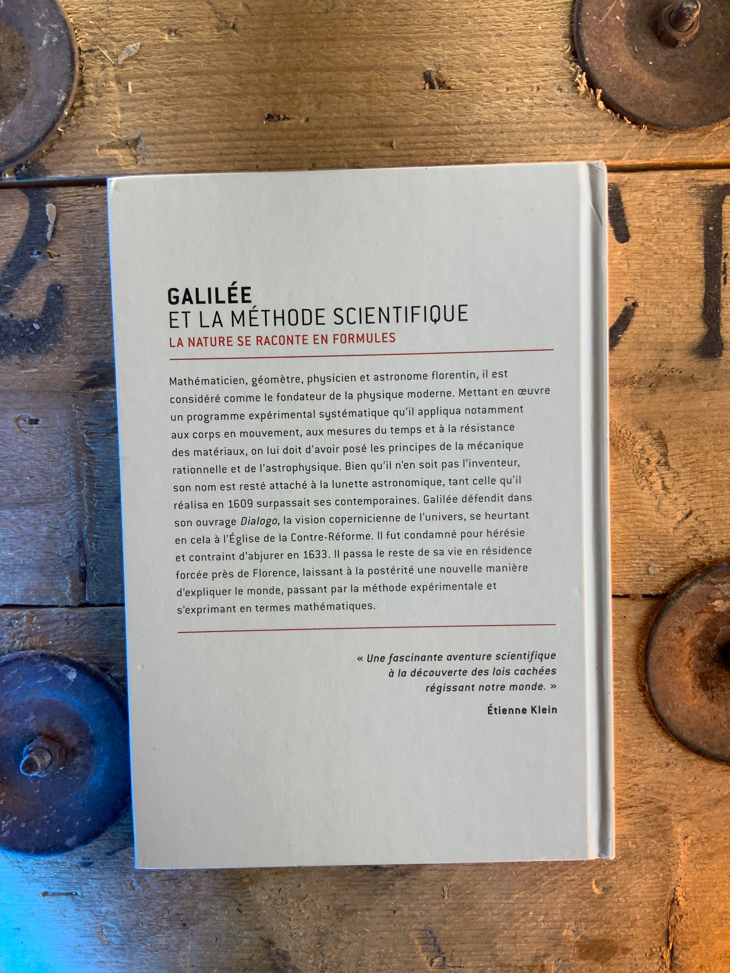 Galilée et la Méthode scientifique : la nature se raconte en formule [ GRANDES IDÉES DE LA SCIENCE ]