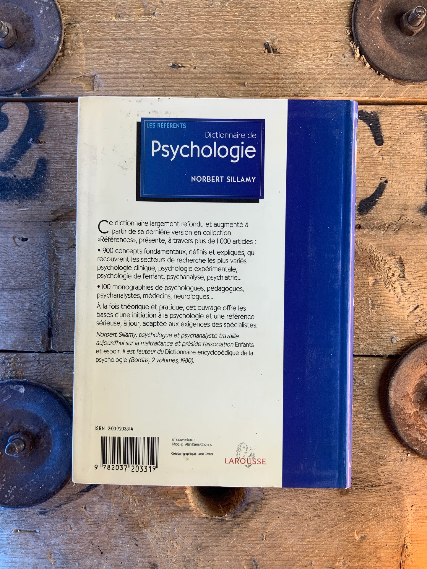 Dictionnaire de psychologie - Norbert Sillamy
