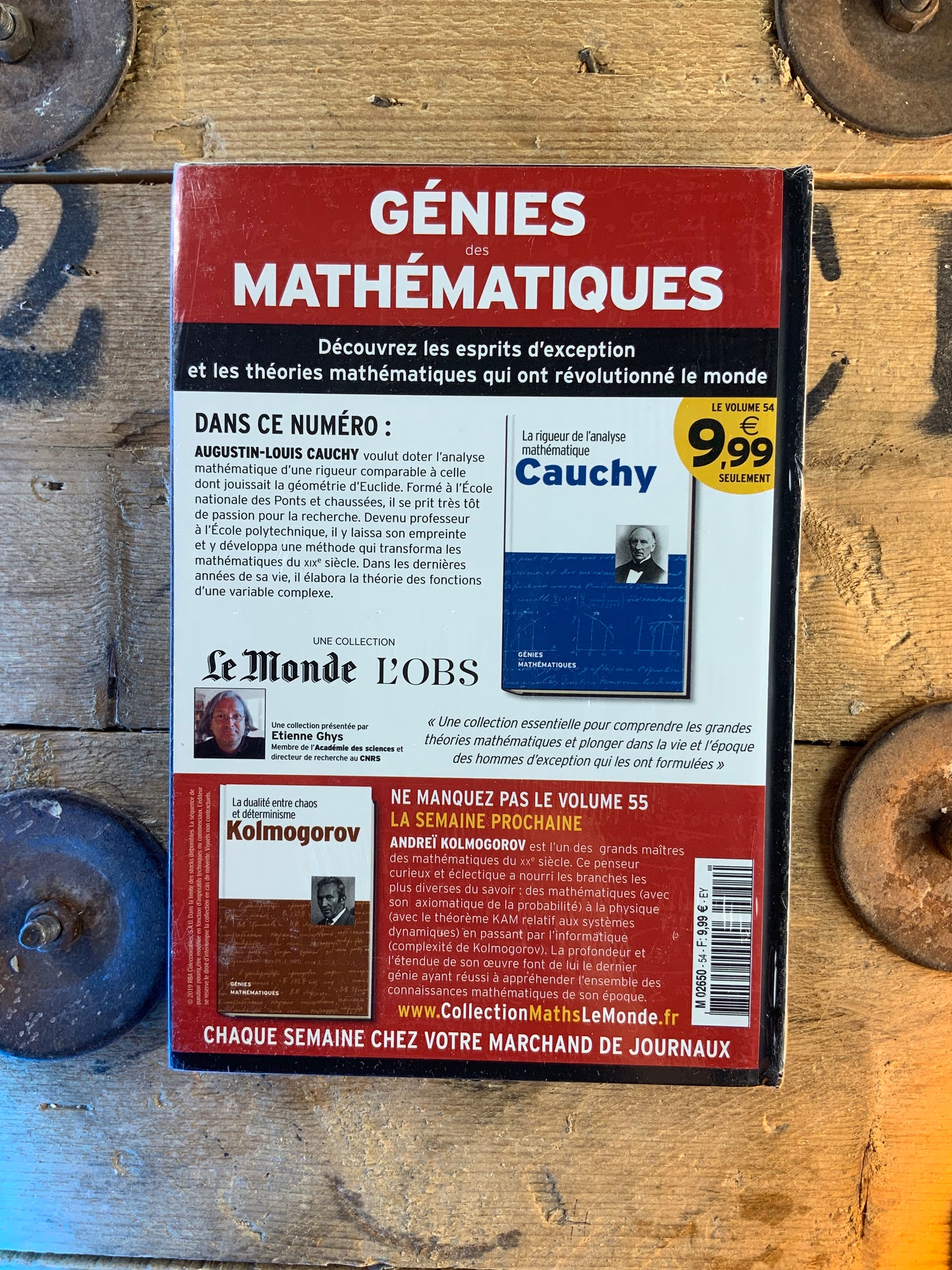 Gauchy : La rigueur de l’analyse mathématique [ COLLECTION GÉNIES MATHÉMATIQUES ]