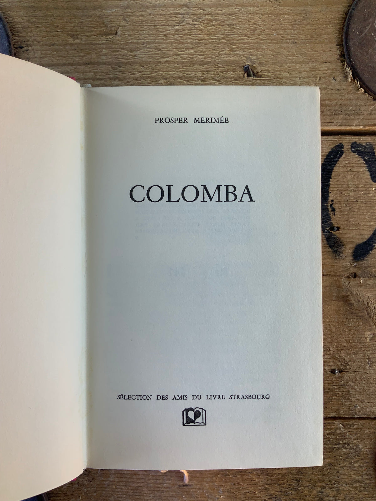 Colomba - Prosper Mérimée [ édition numérotée - Nº 341 ]
