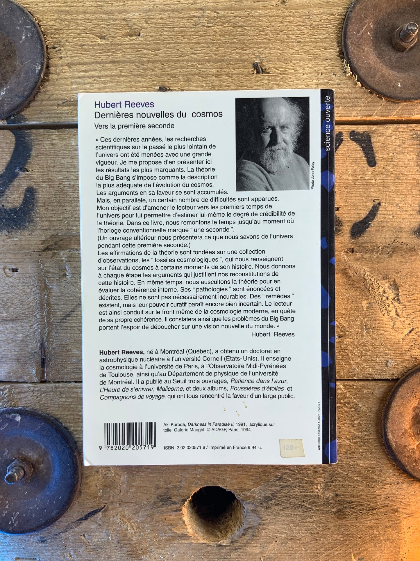 Dernières nouvelles du cosmos : vers la première seconde - Hubert Reeves