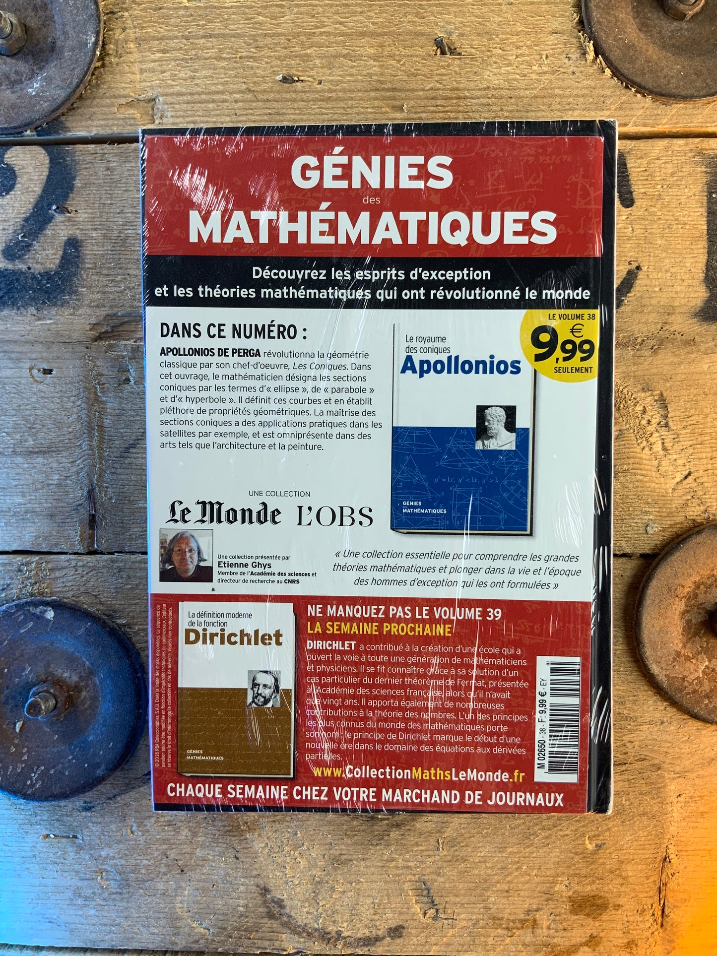 Apollonios : Le royaume des coniques [ COLLECTION GÉNIES MATHÉMATIQUES ]
