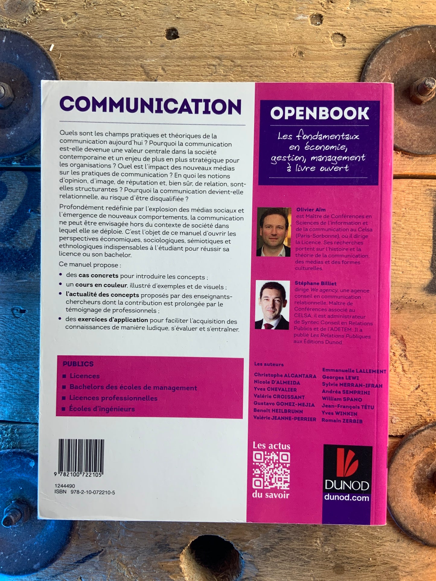 Communication - Olivier Aïm et Stéphane Billiet