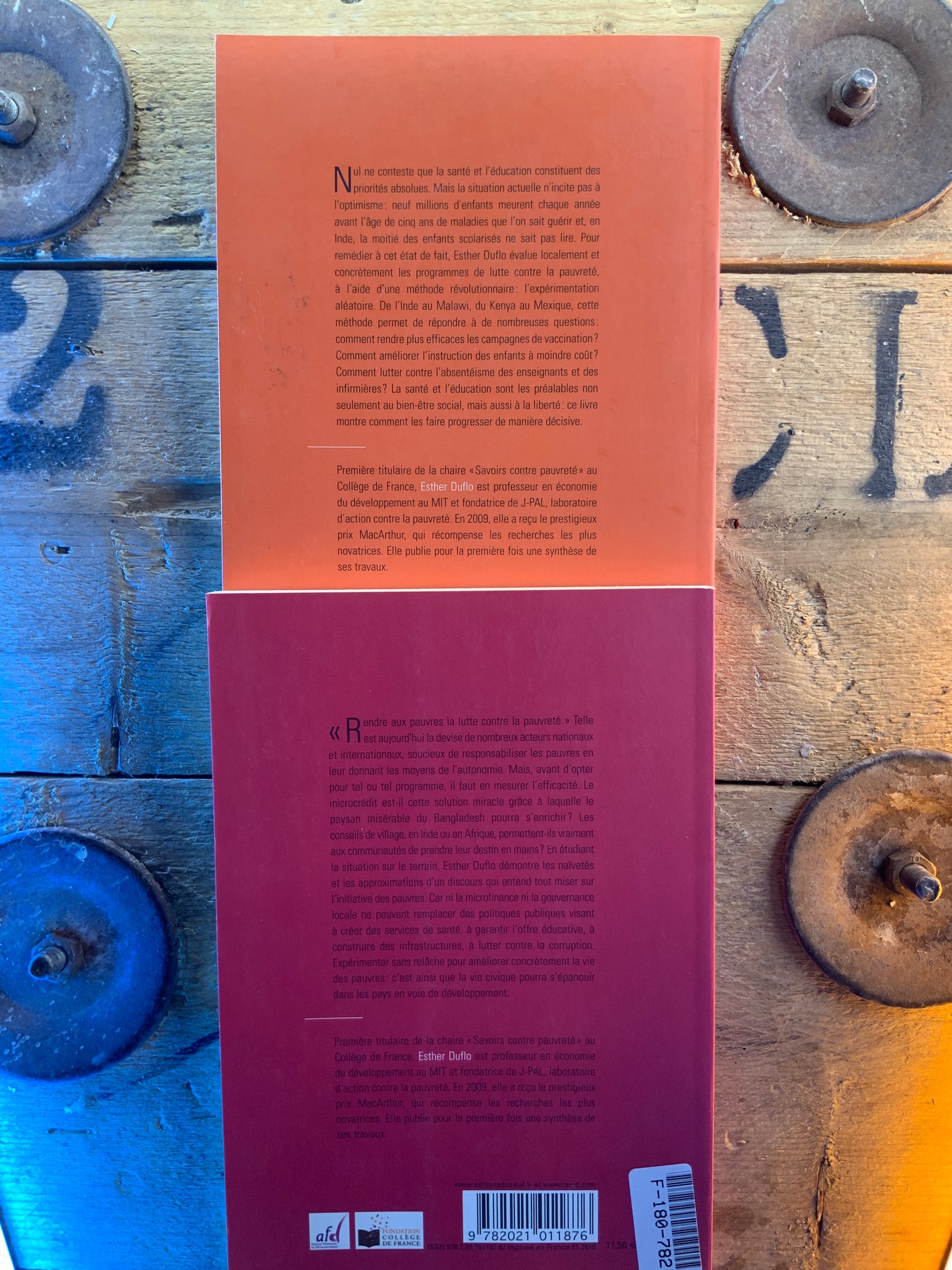 Lutter contre la pauvreté : I. Le développement humain . II. La politique de l’autonomie - Esther Duflo