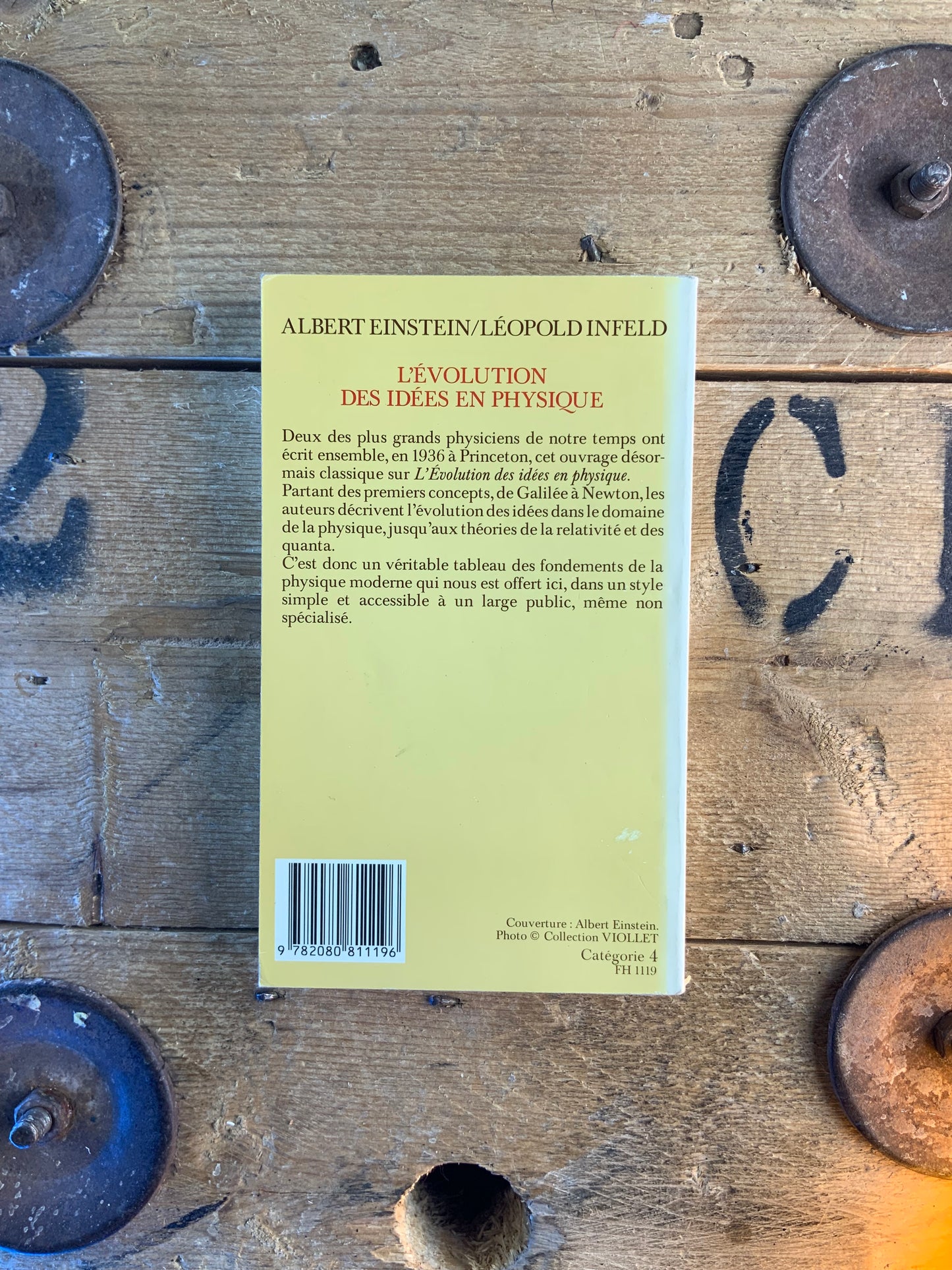 L’évolution des idées en physique - Albert Einstein et Léopold Infeld