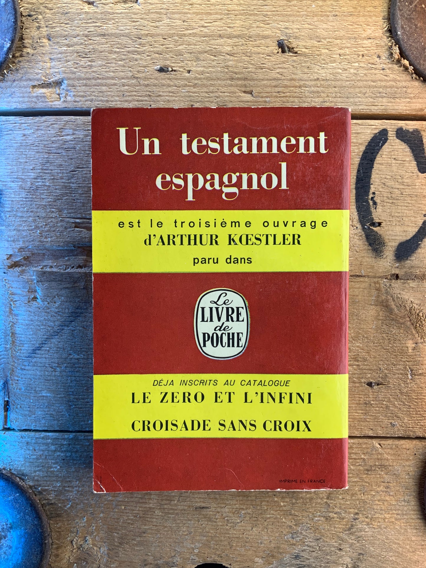 Un testament espagnol - Arthur Kœstler