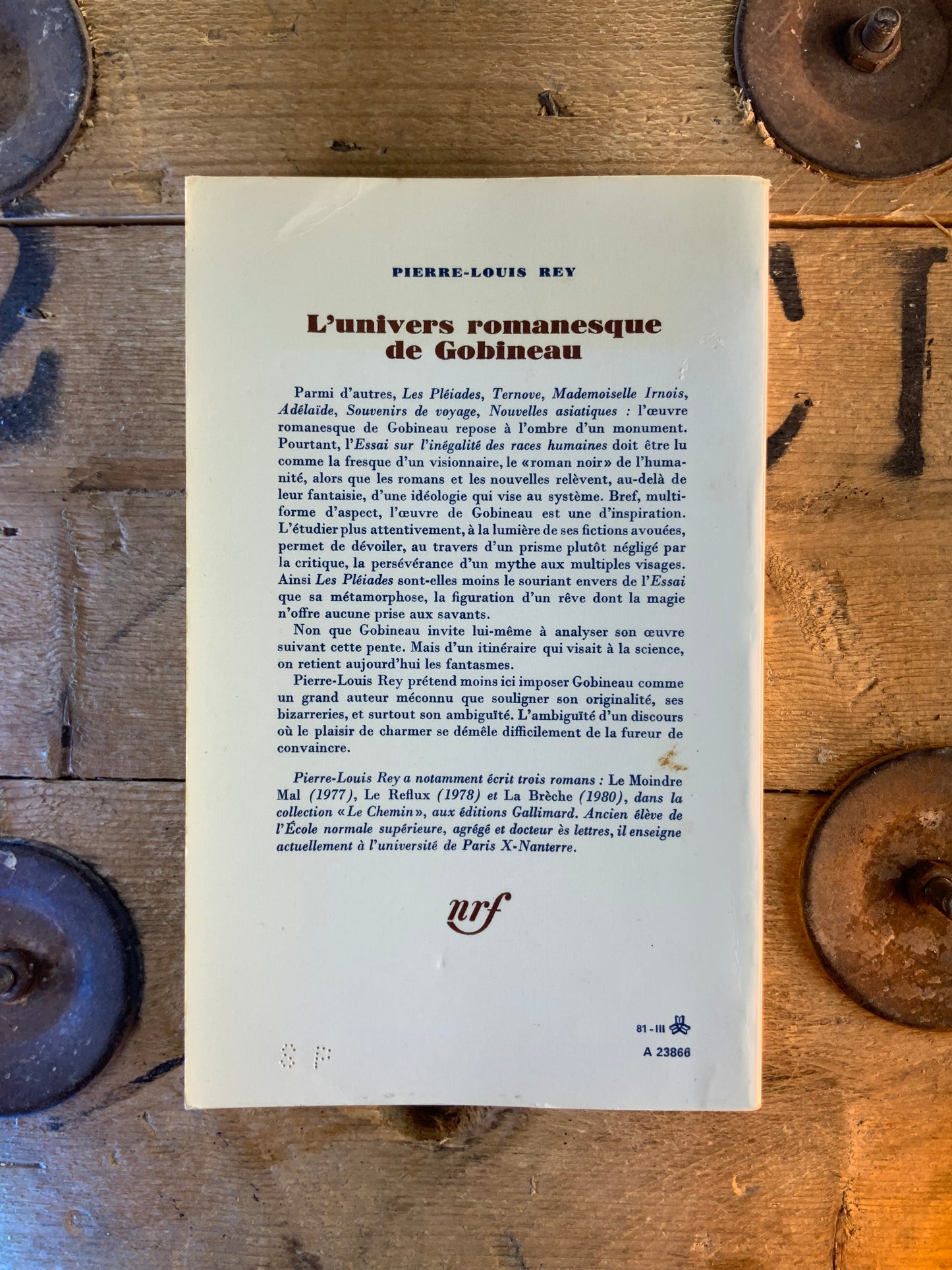 L’univers romanesque de Gobineau - Pierre-Louis Rey