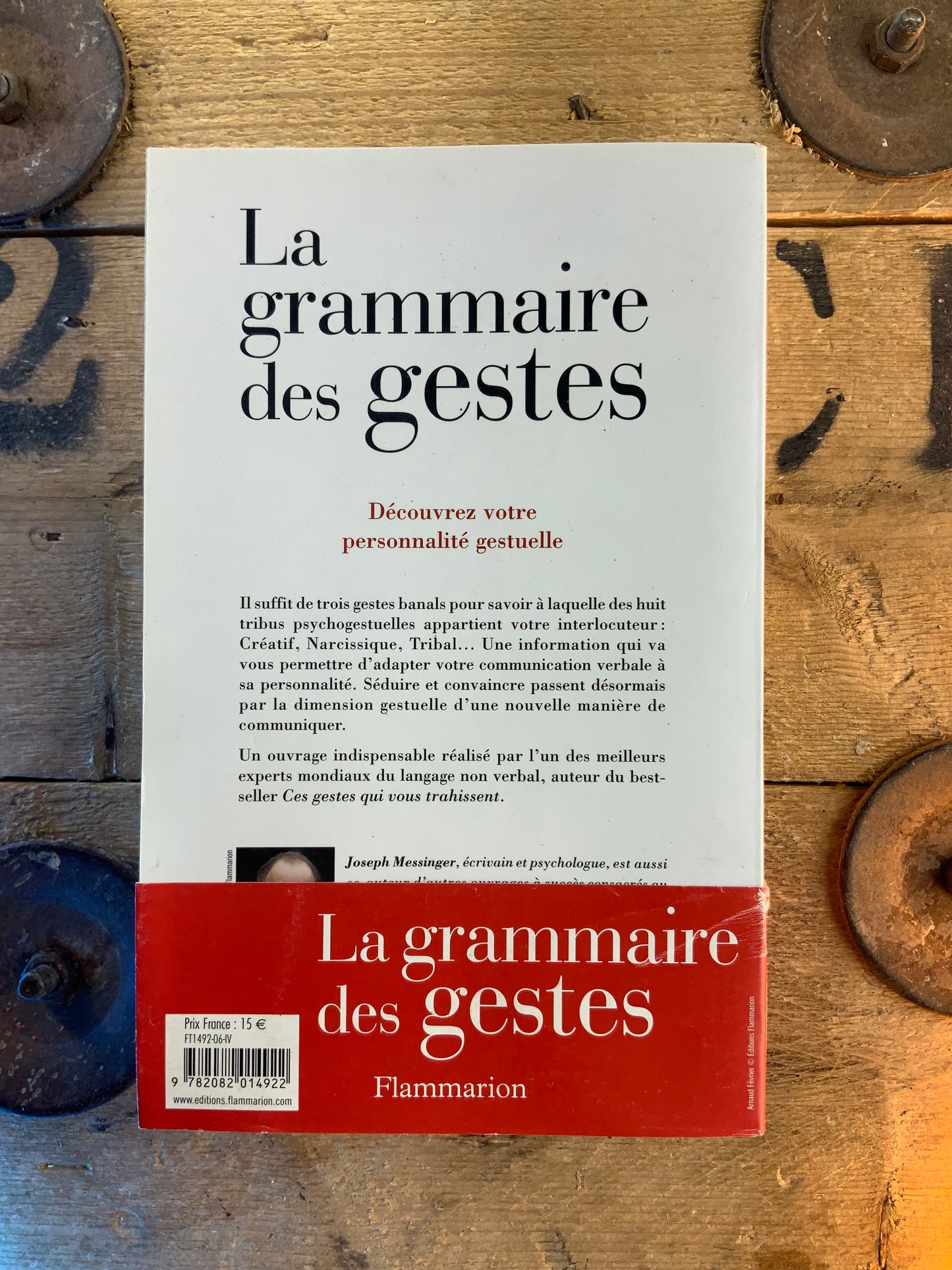 La grammaire des gestes : découvrez votre personnalité gestuelle - Joseph Messinger