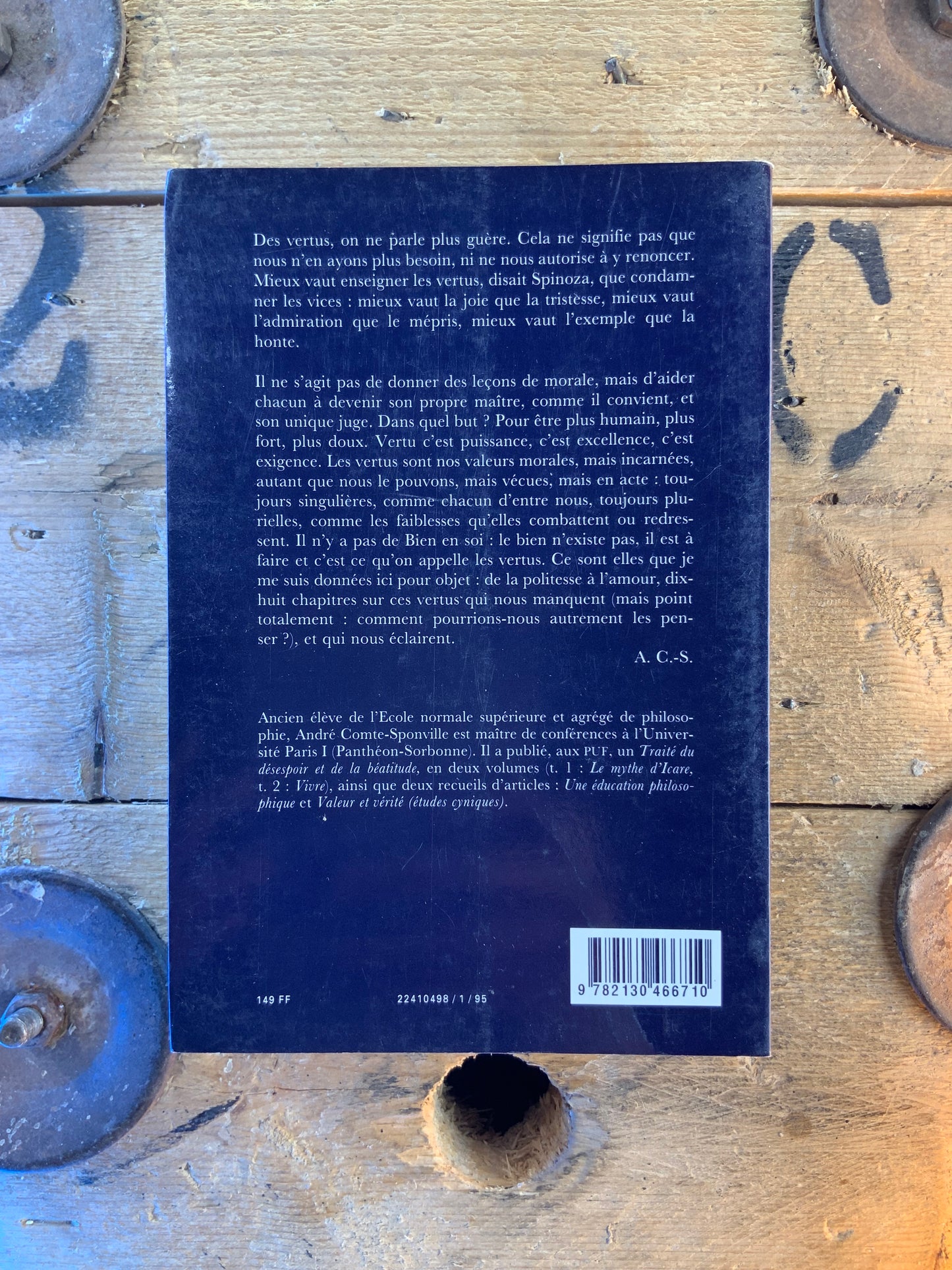 Petit traité des grandes vertus - André Comte-Sponville