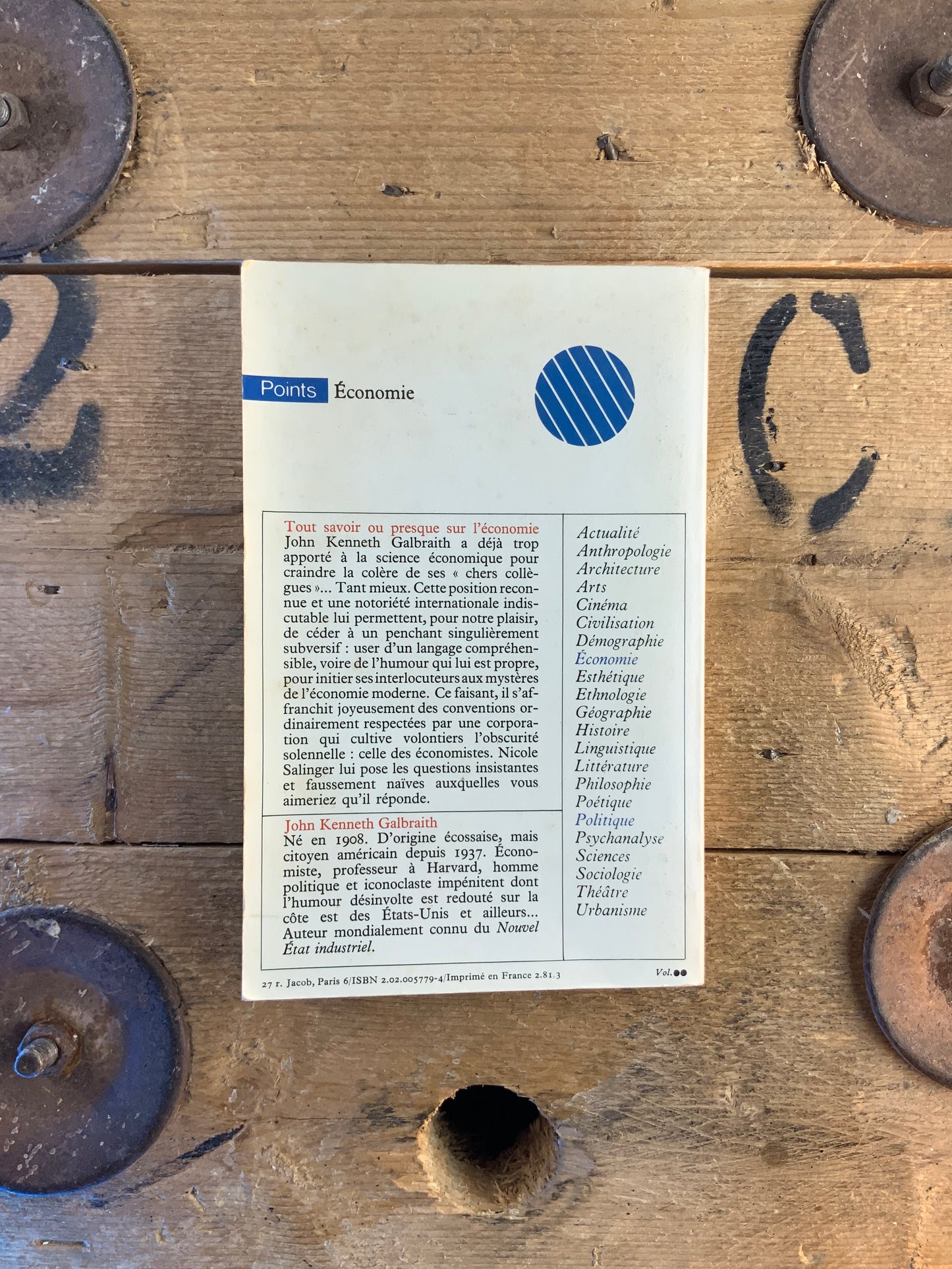 Tout savoir ou presque sur l’économie - John Kenneth Galbraith et Nicole Salinger