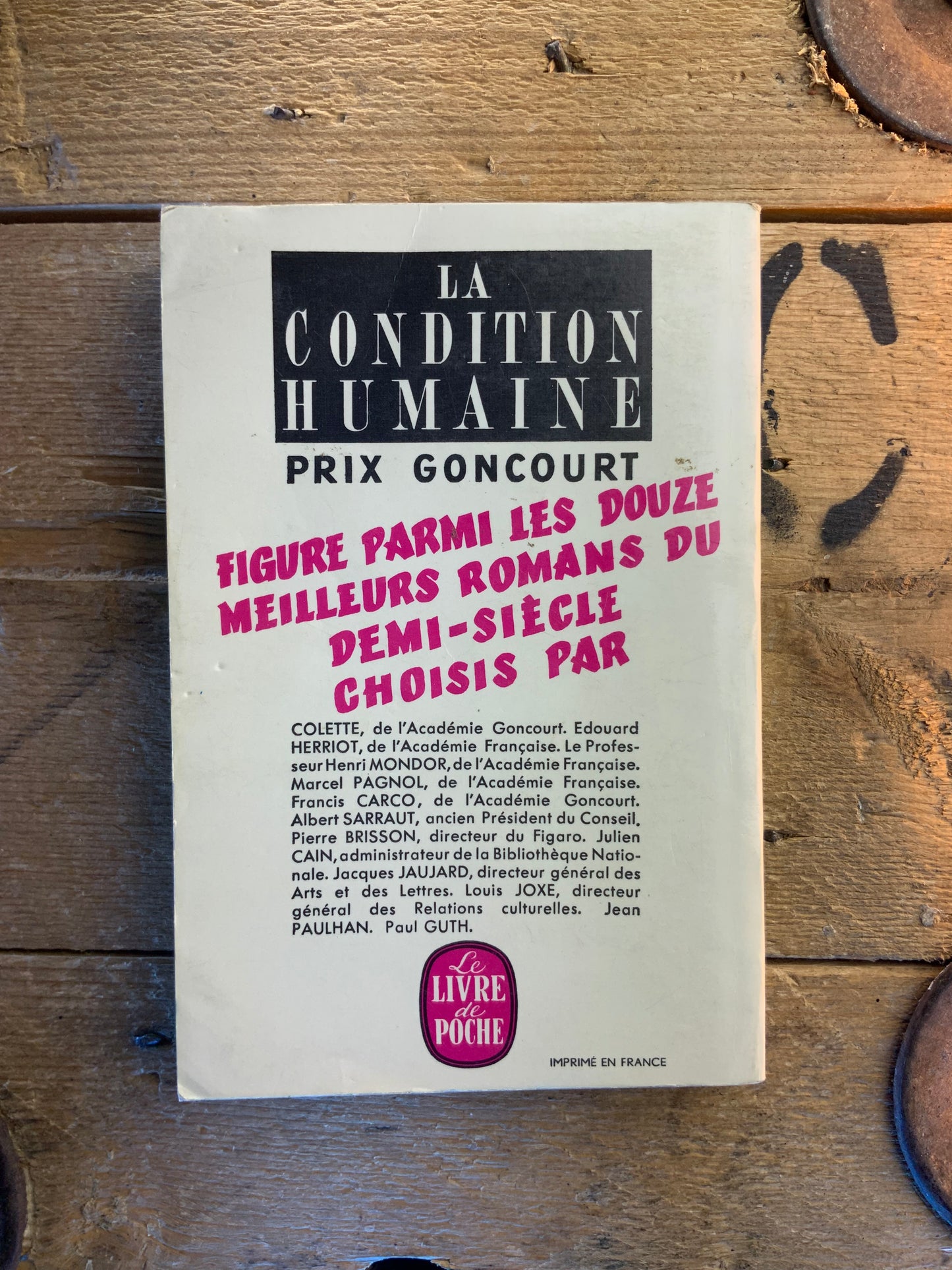 La condition humaine - André Malraux