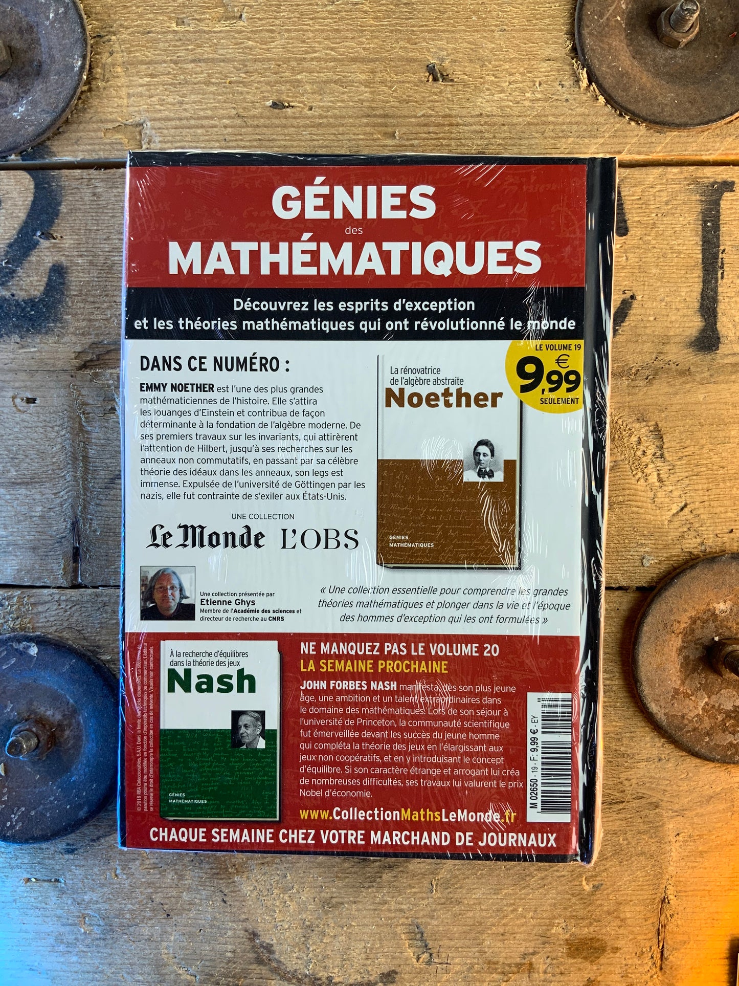 Noether : La rénovatrice de l’algèbre abstraite [ COLLECTION GÉNIES MATHÉMATIQUES ]