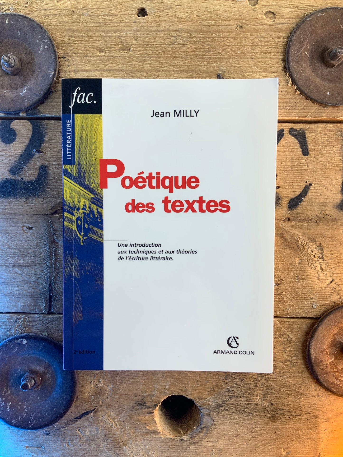 Poétique des textes - Jean Milly